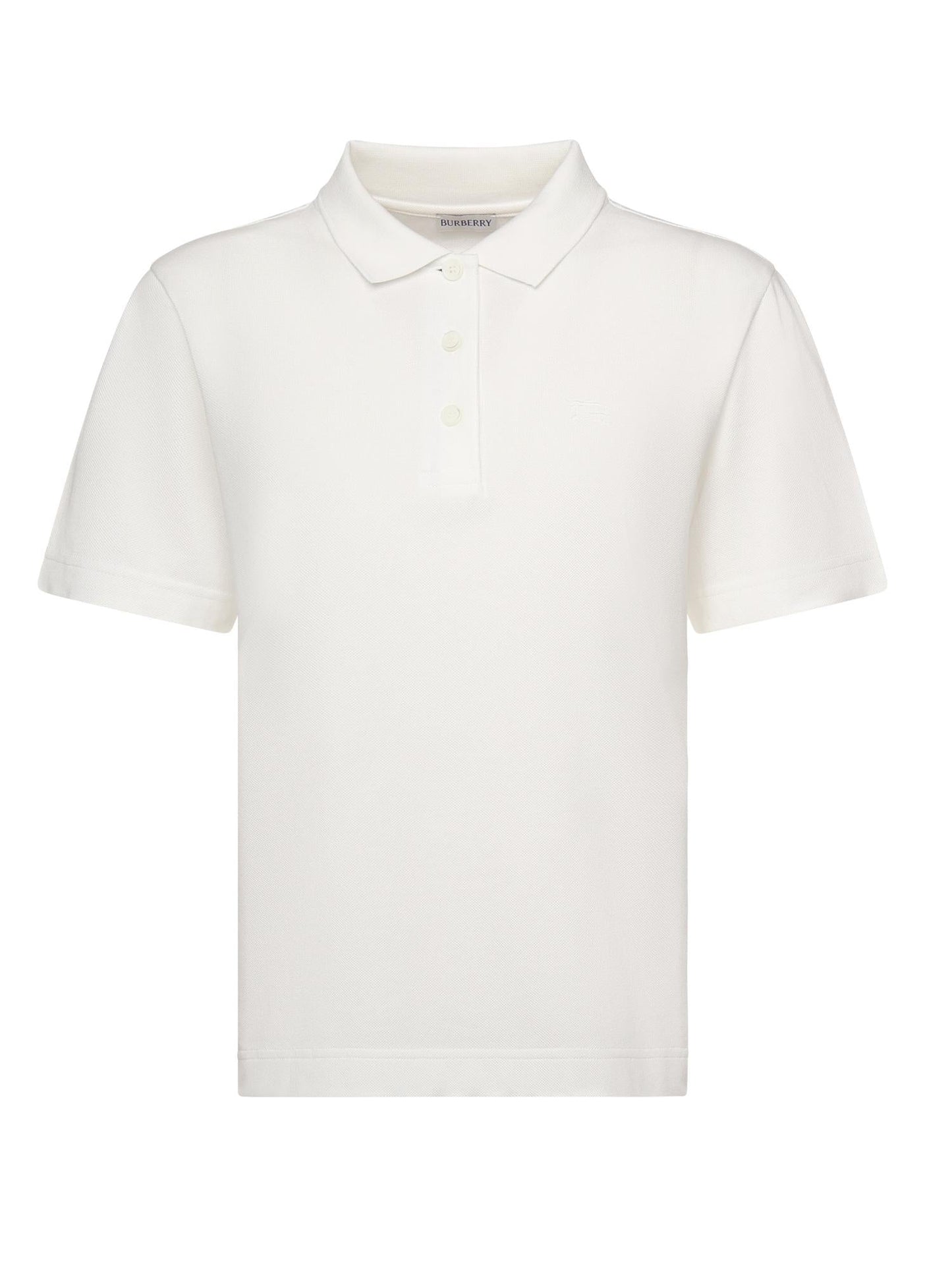 Polo in cotone con logo