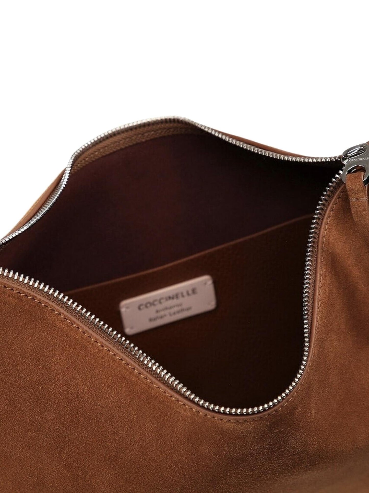Borsa Coccinelle Sunup large in camoscio