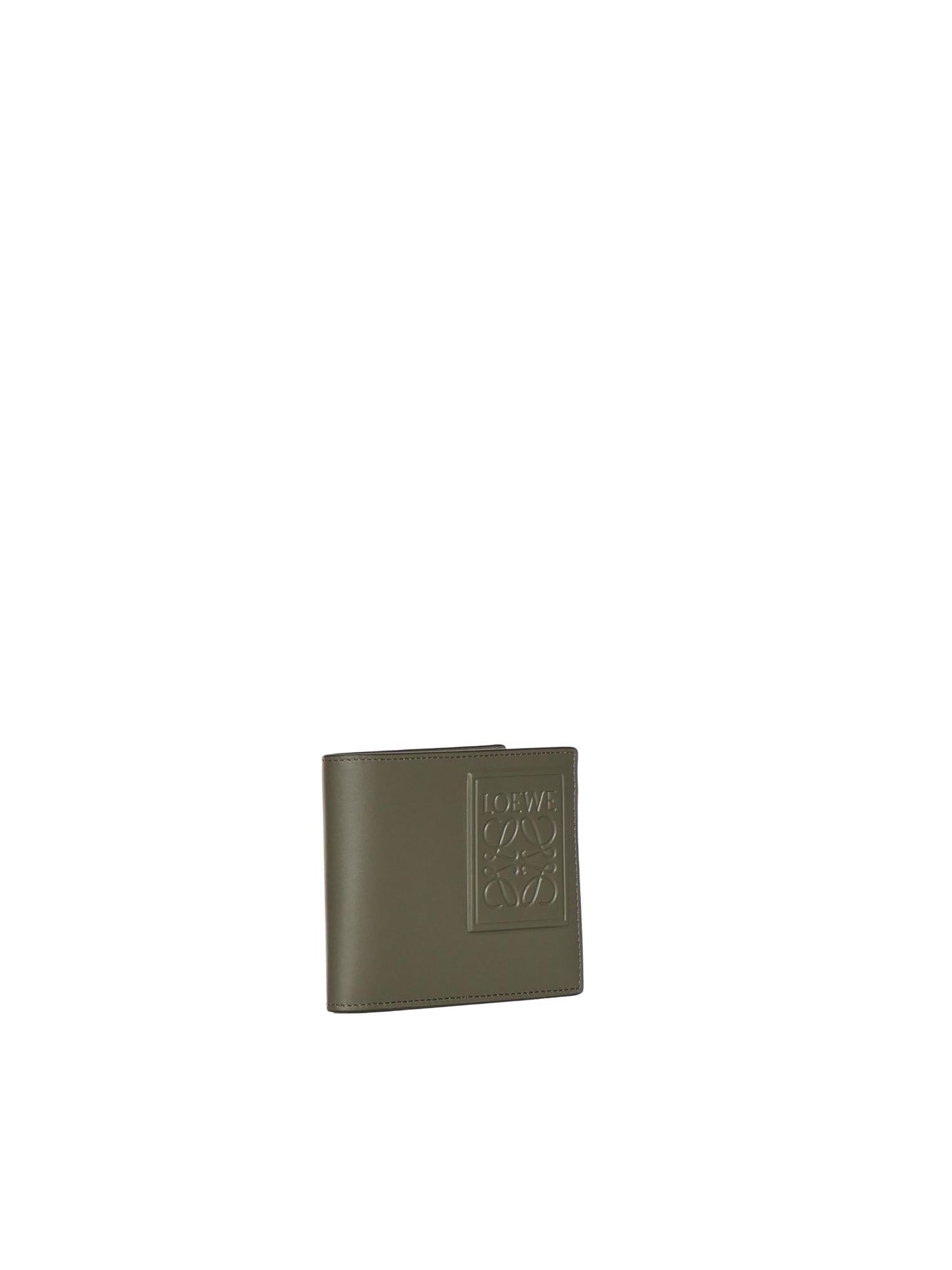 Portafoglio bifold in pelle di vitello