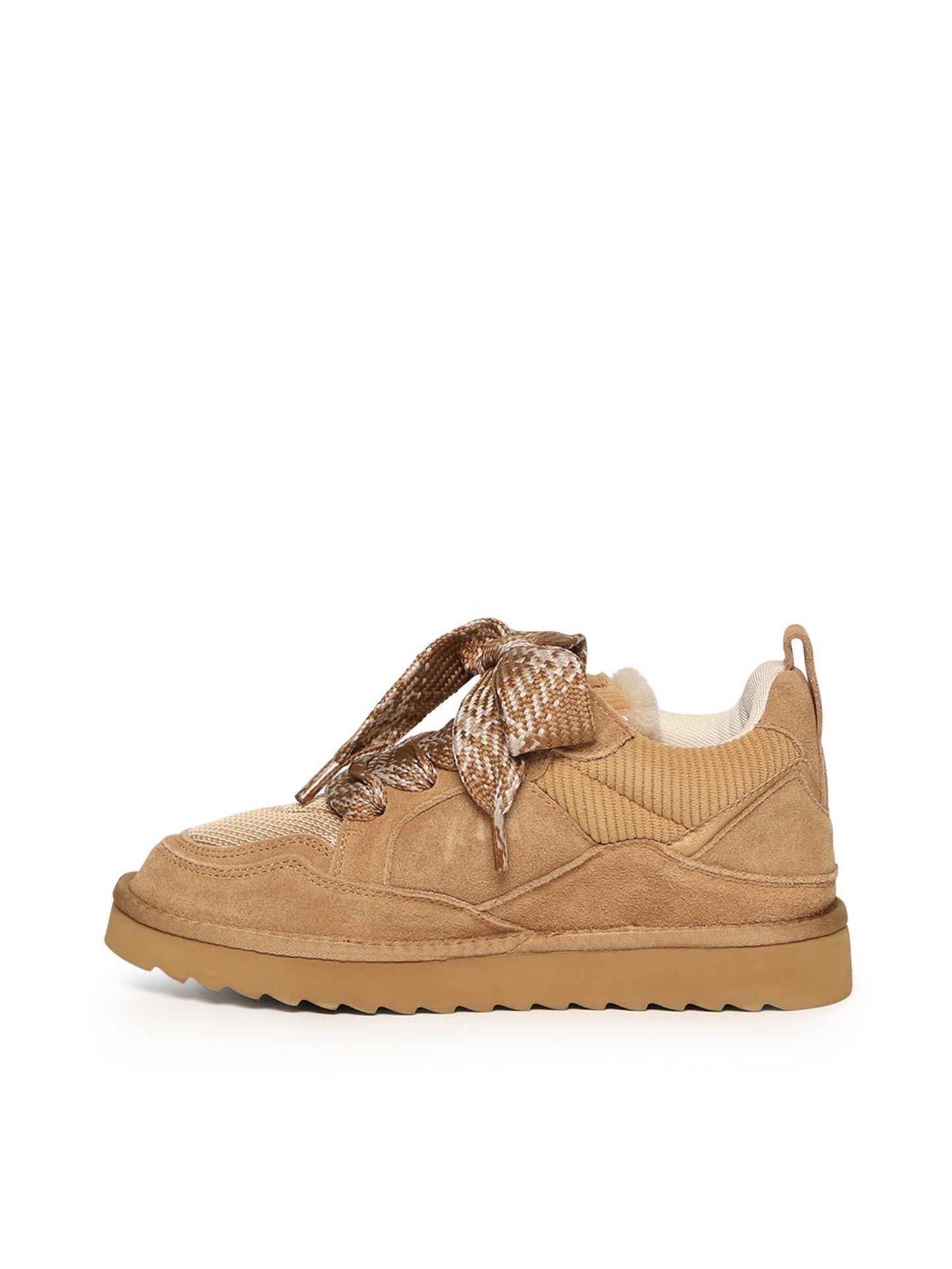 Sneaker in pelle scamosciata