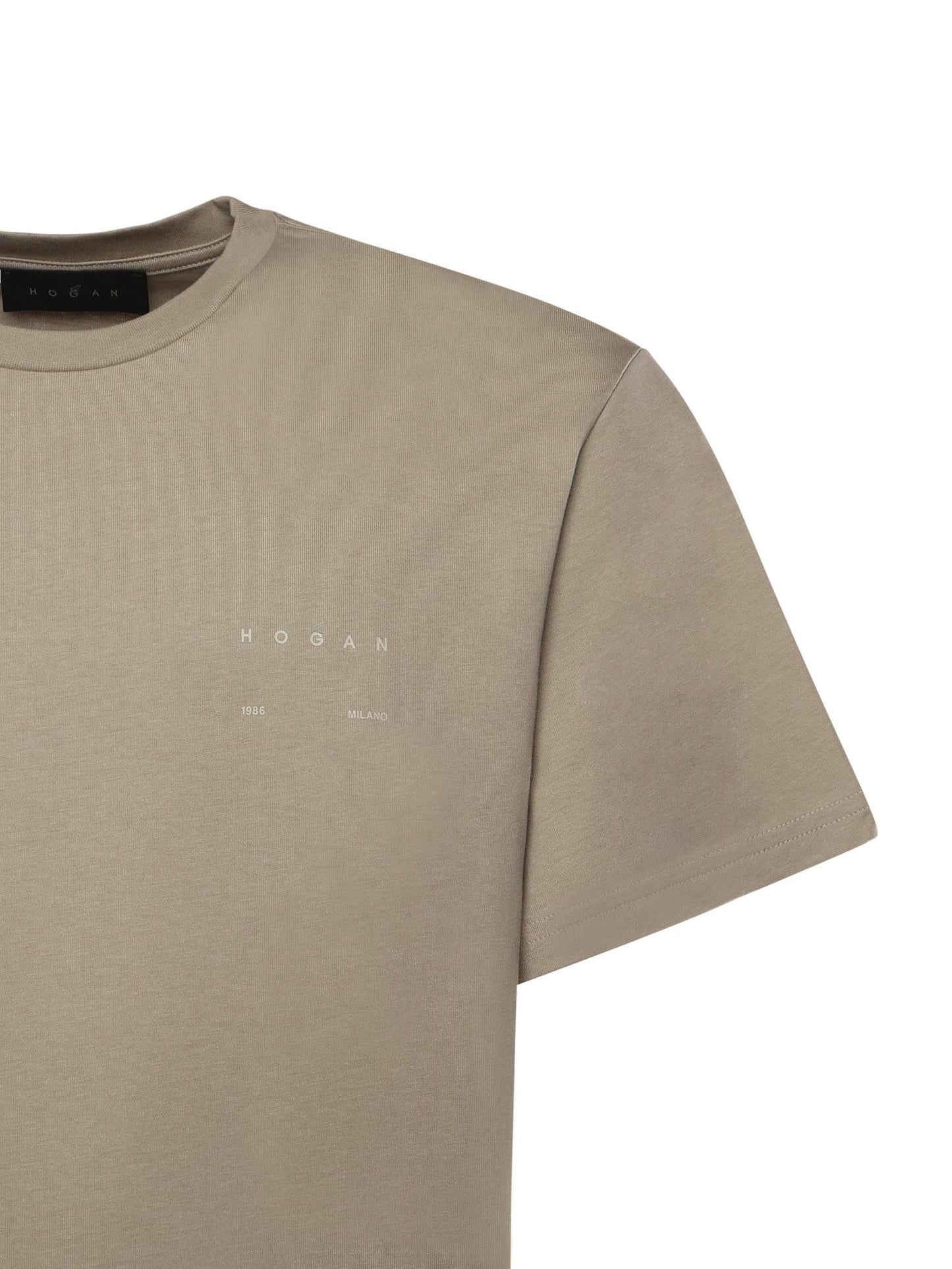 T-shirt in cotone con logo