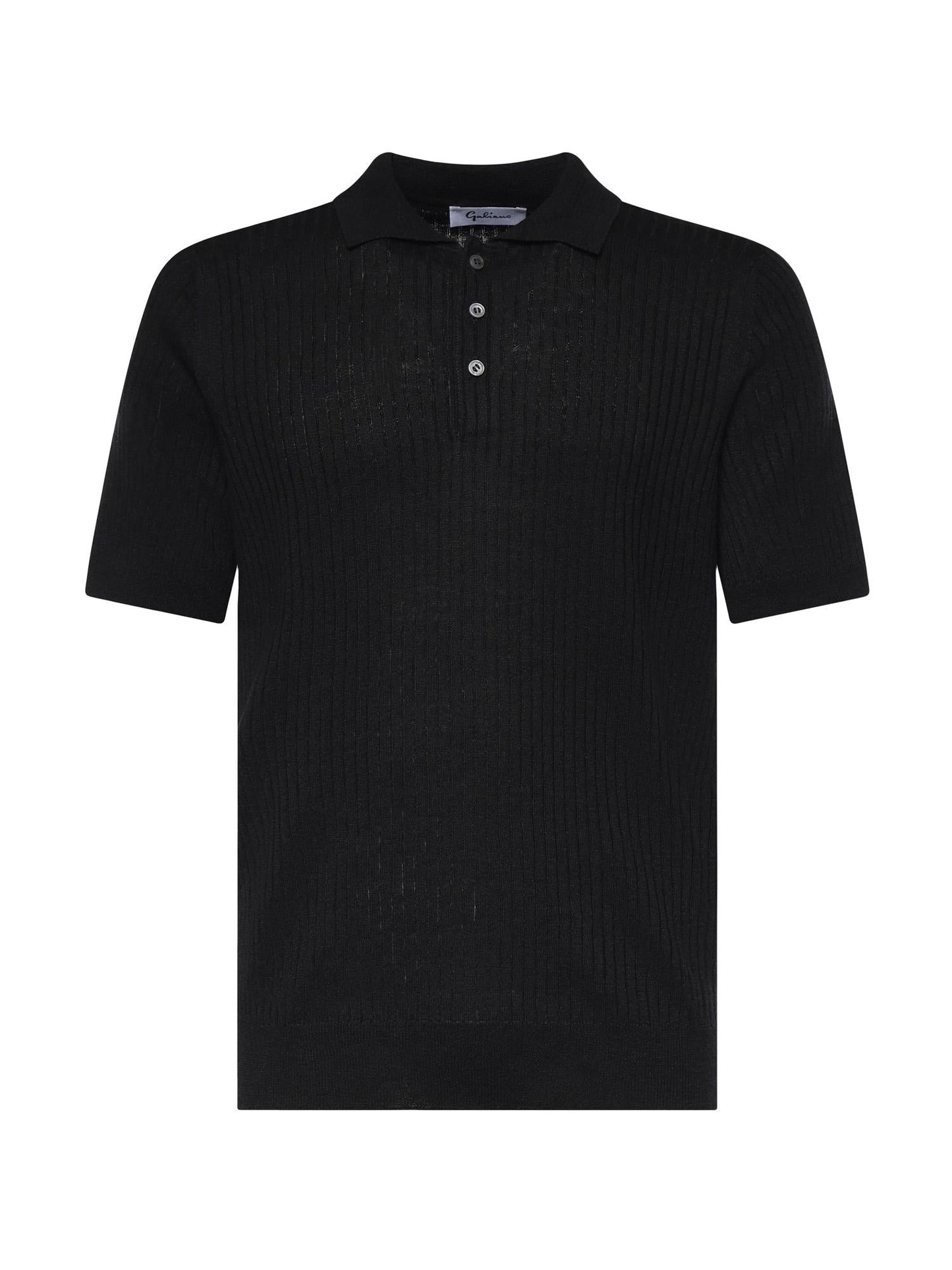 Polo in cotone a coste