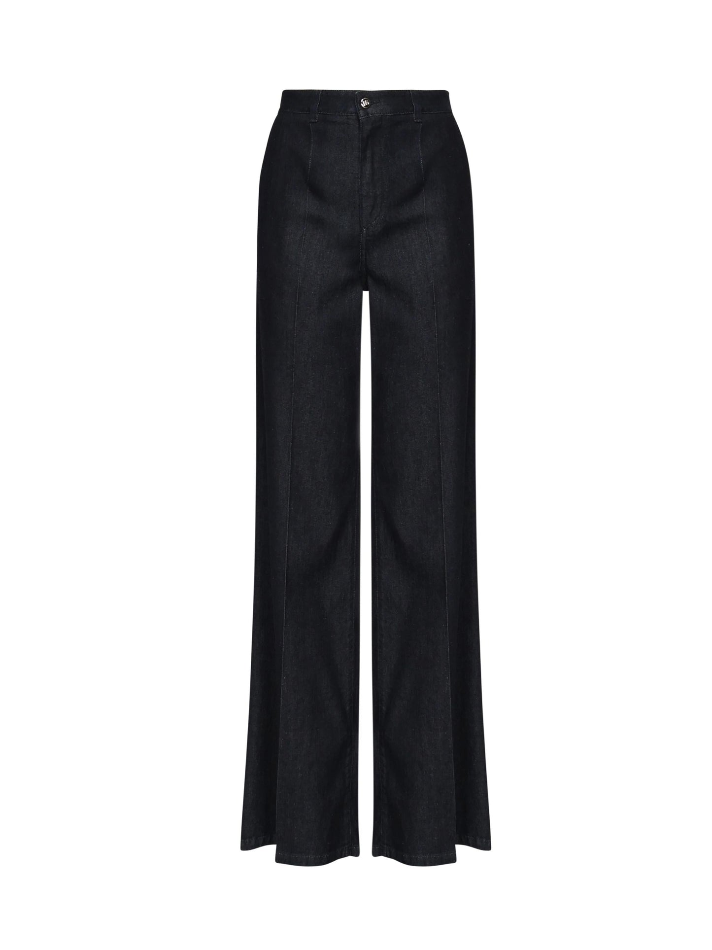 Jeans a palazzo in denim