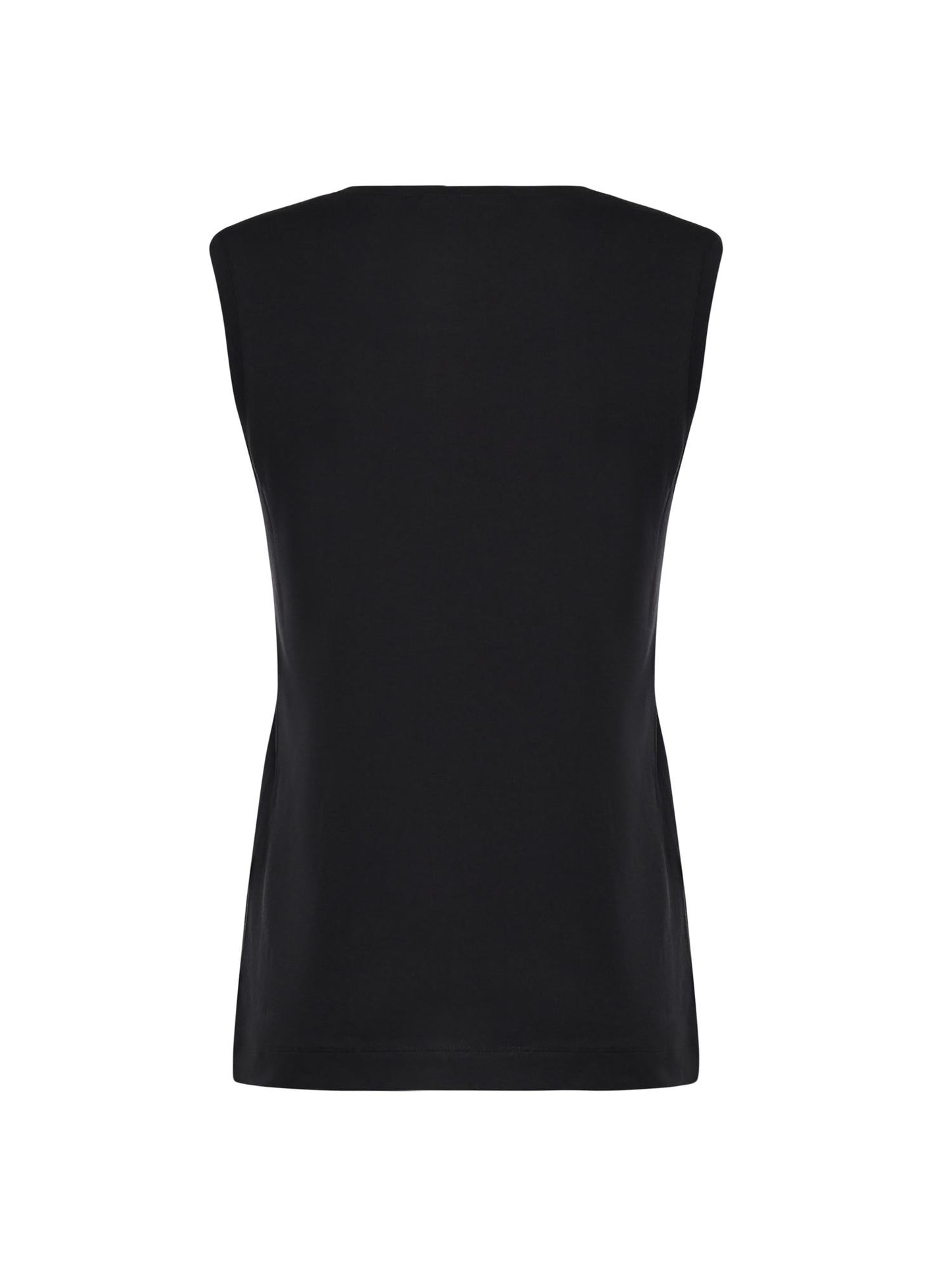 Tank top in jersey di cotone