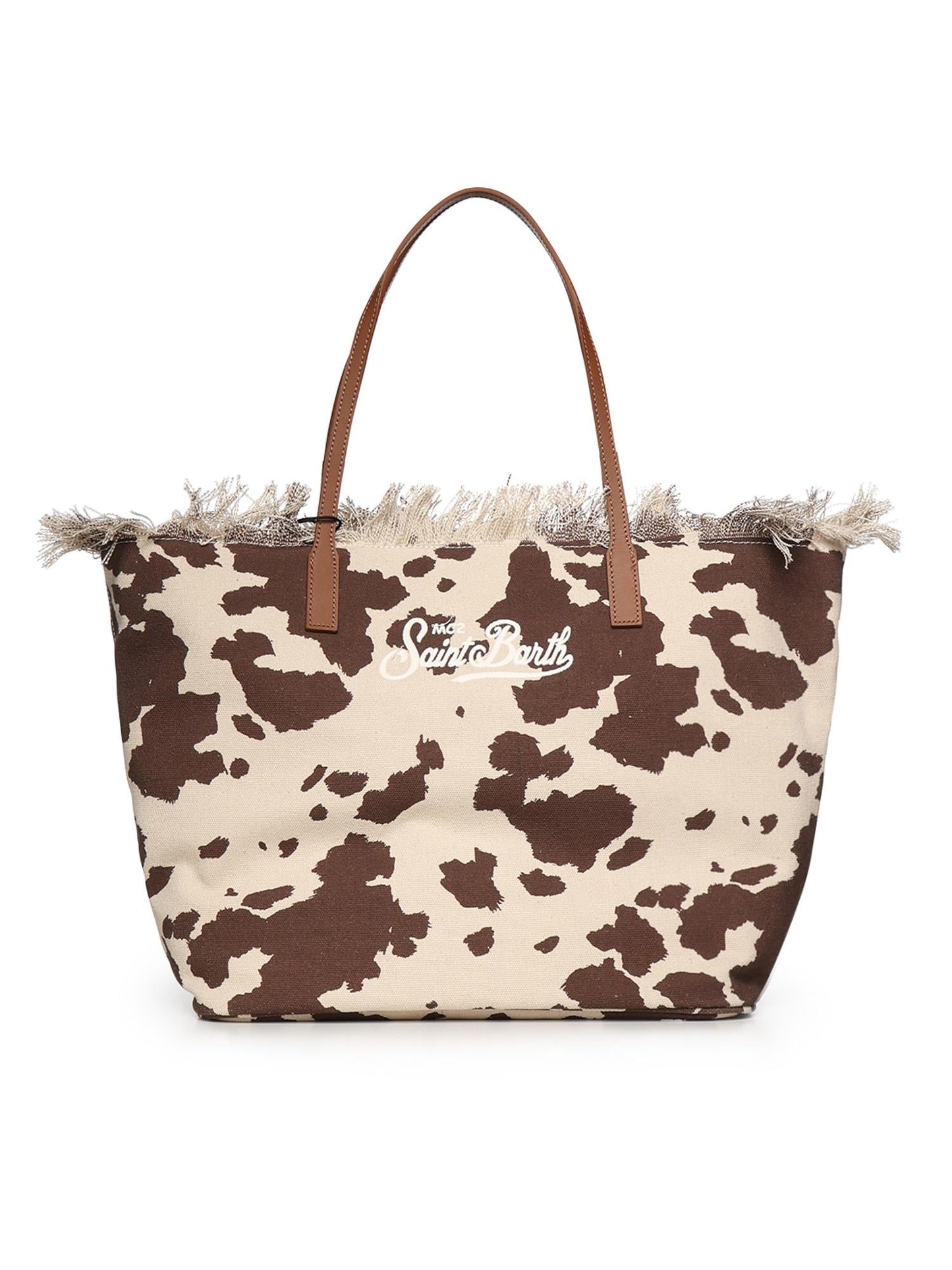 Borsa City in canvas con stampa