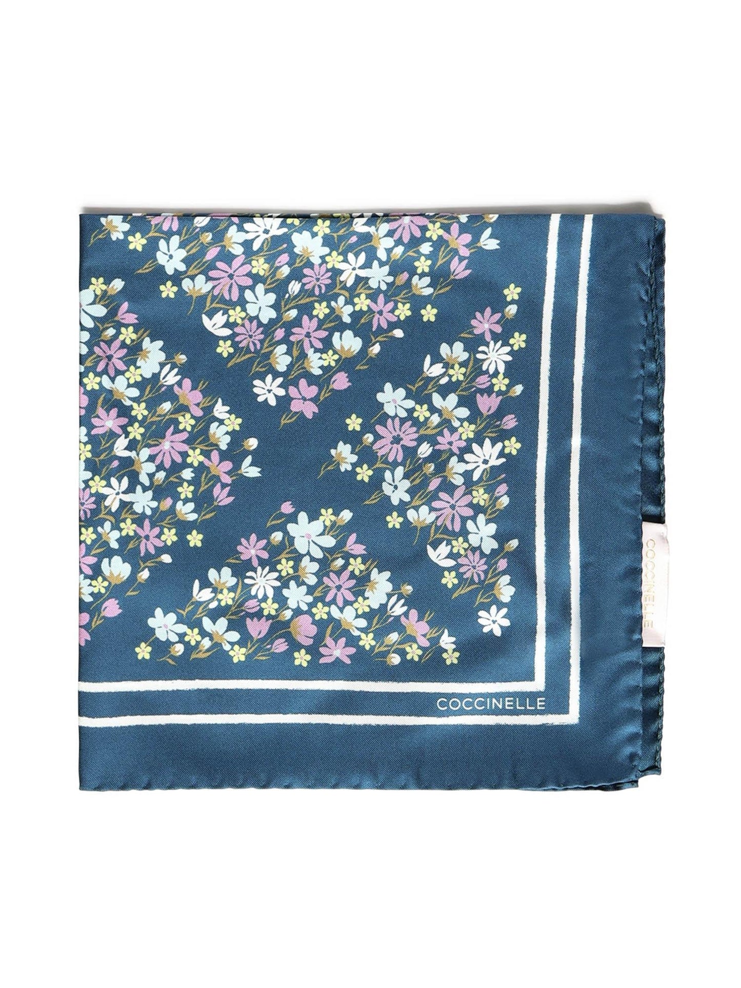 Foulard in seta con stampa