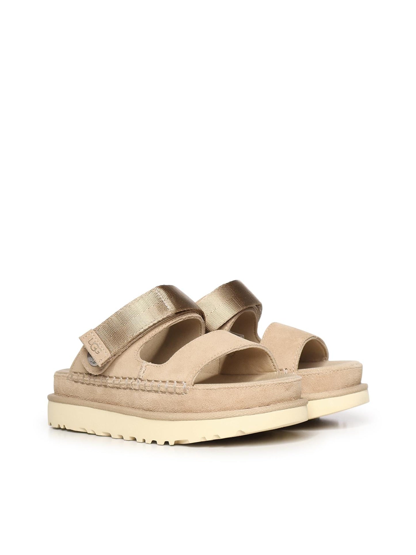 Sandali Goldenstar Glide in suede