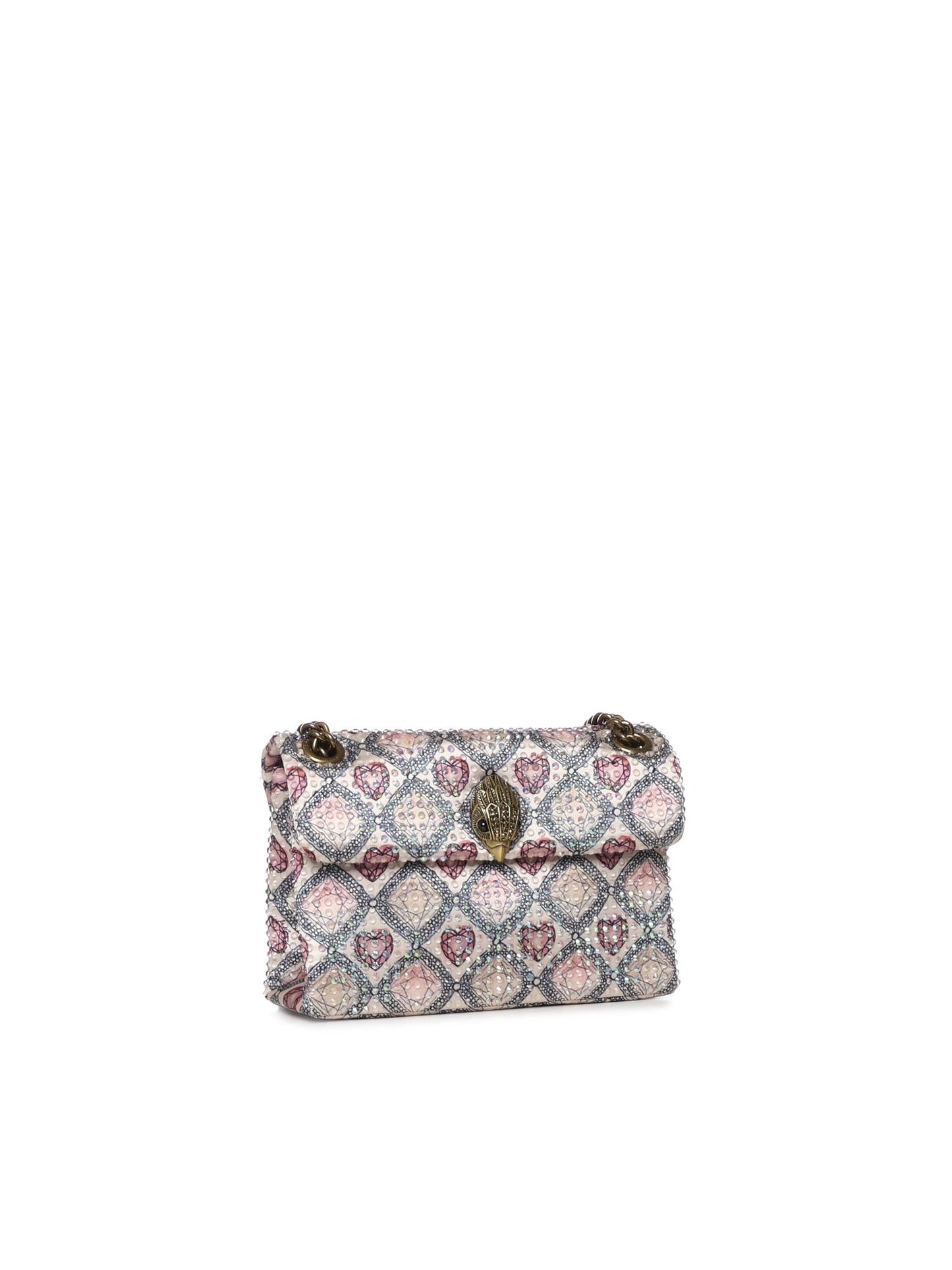 Mini bag Kensington con cristalli