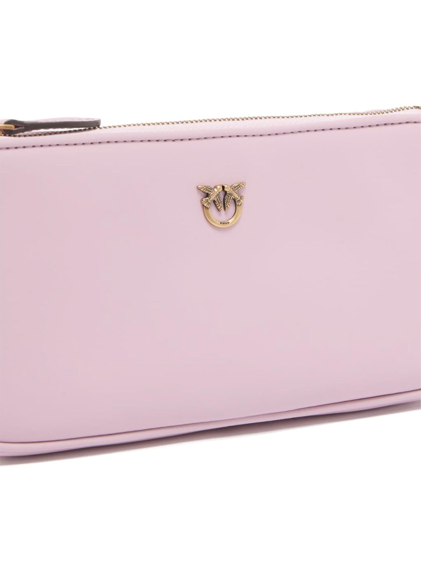 Borsa a tracolla Mini Half Moon Horizontal in pelle