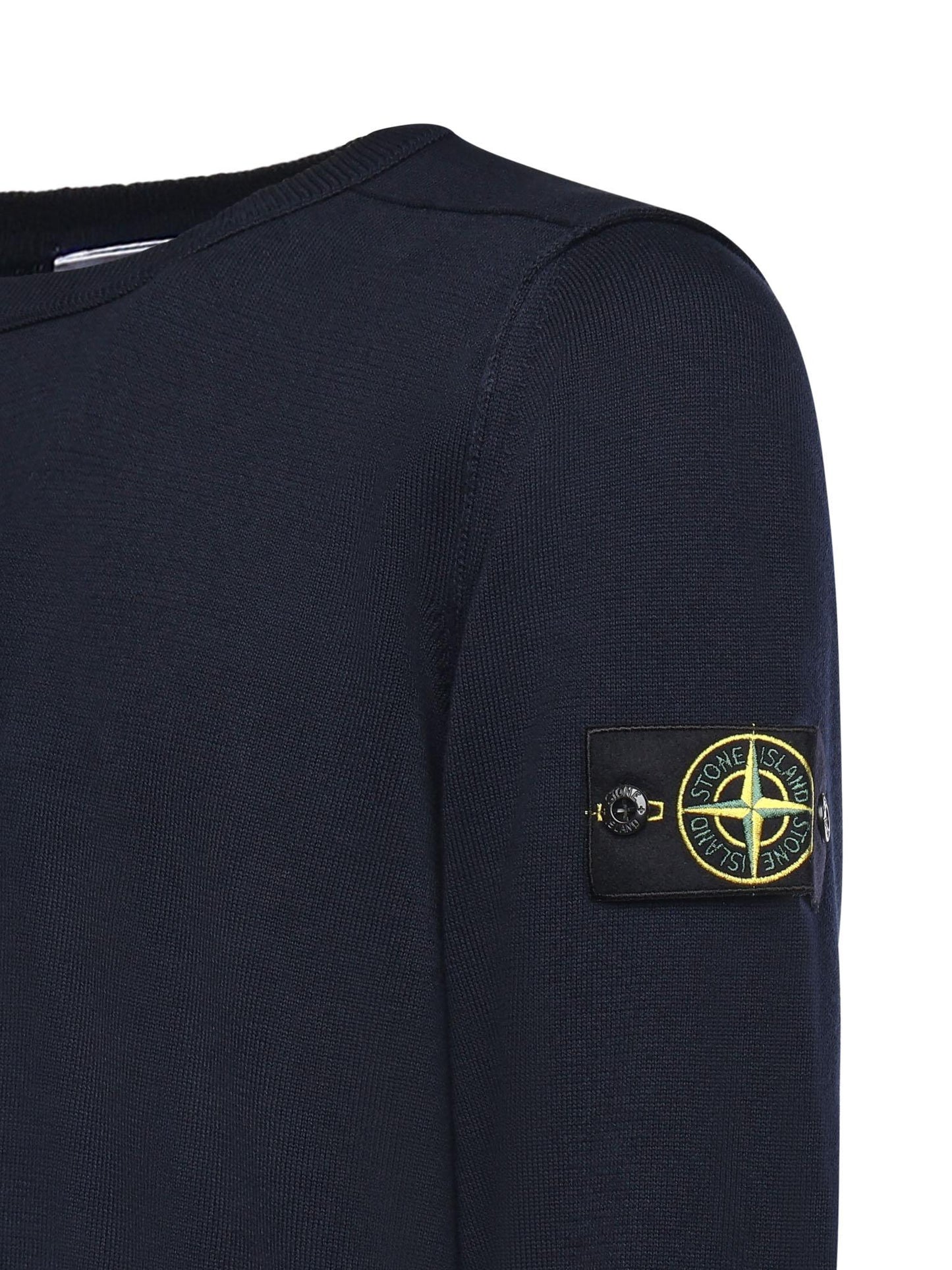 Maglione in cotone con logo