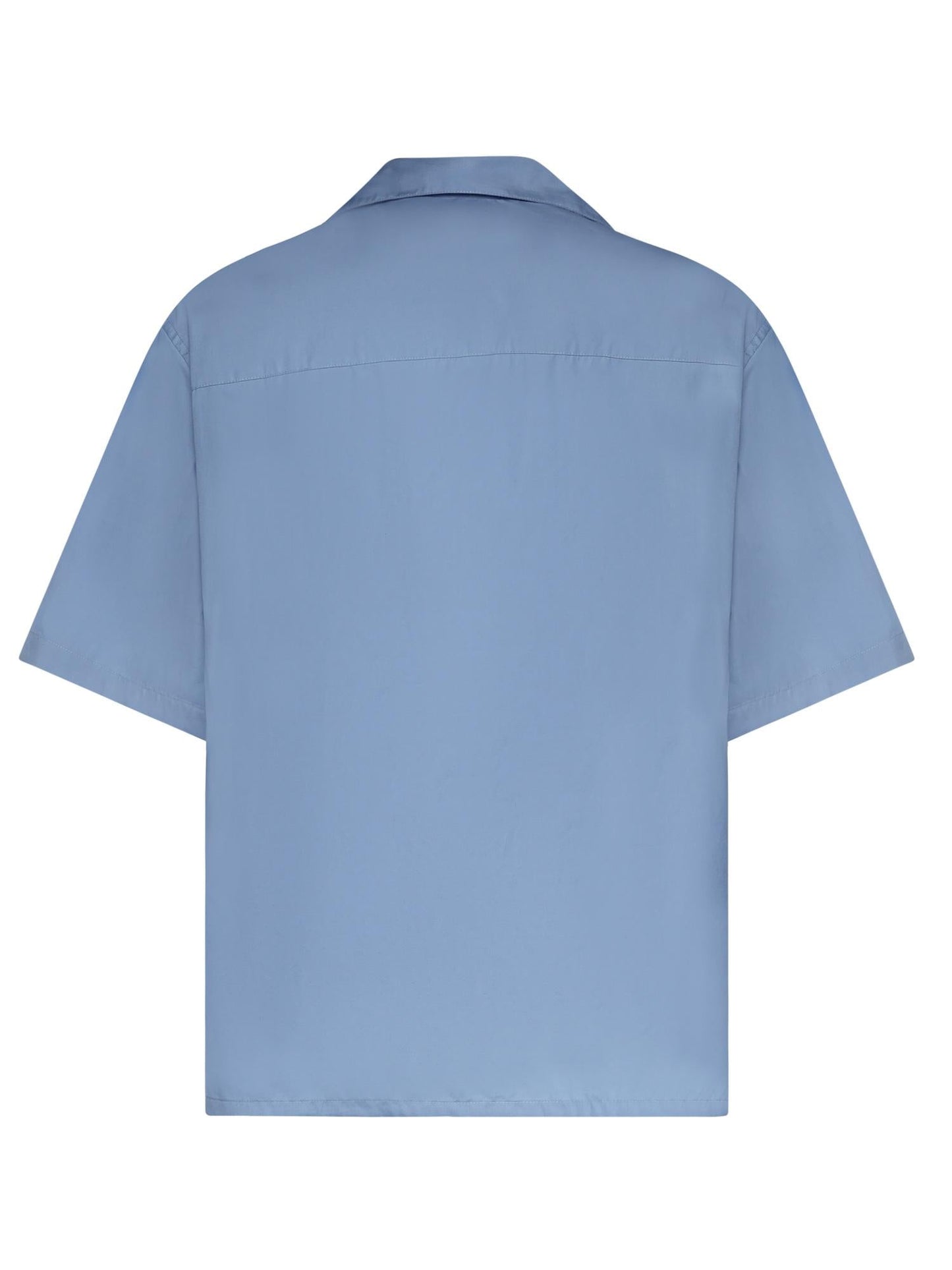Camicia in cotone con logo