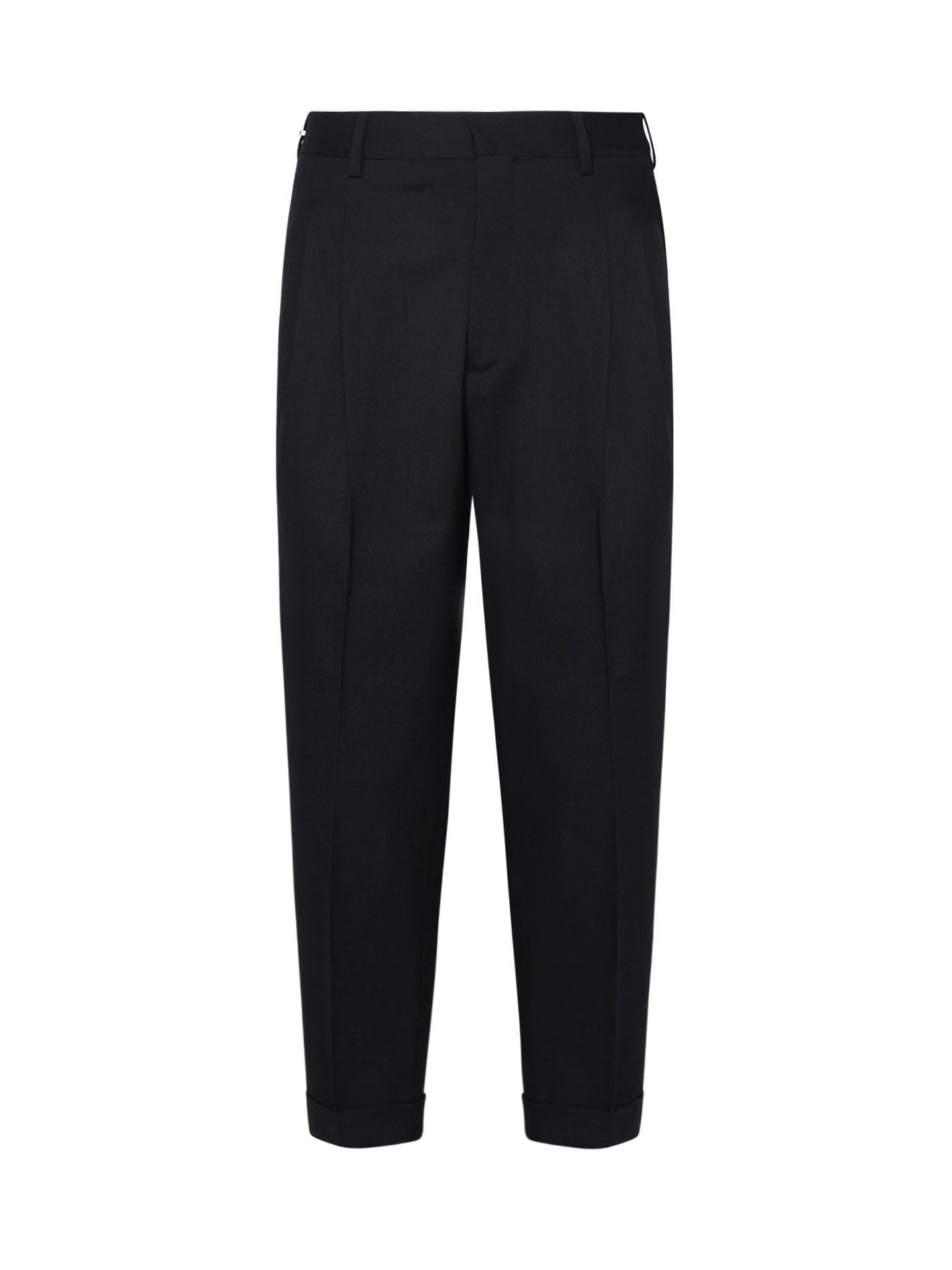 Pantaloni in pura lana vergine