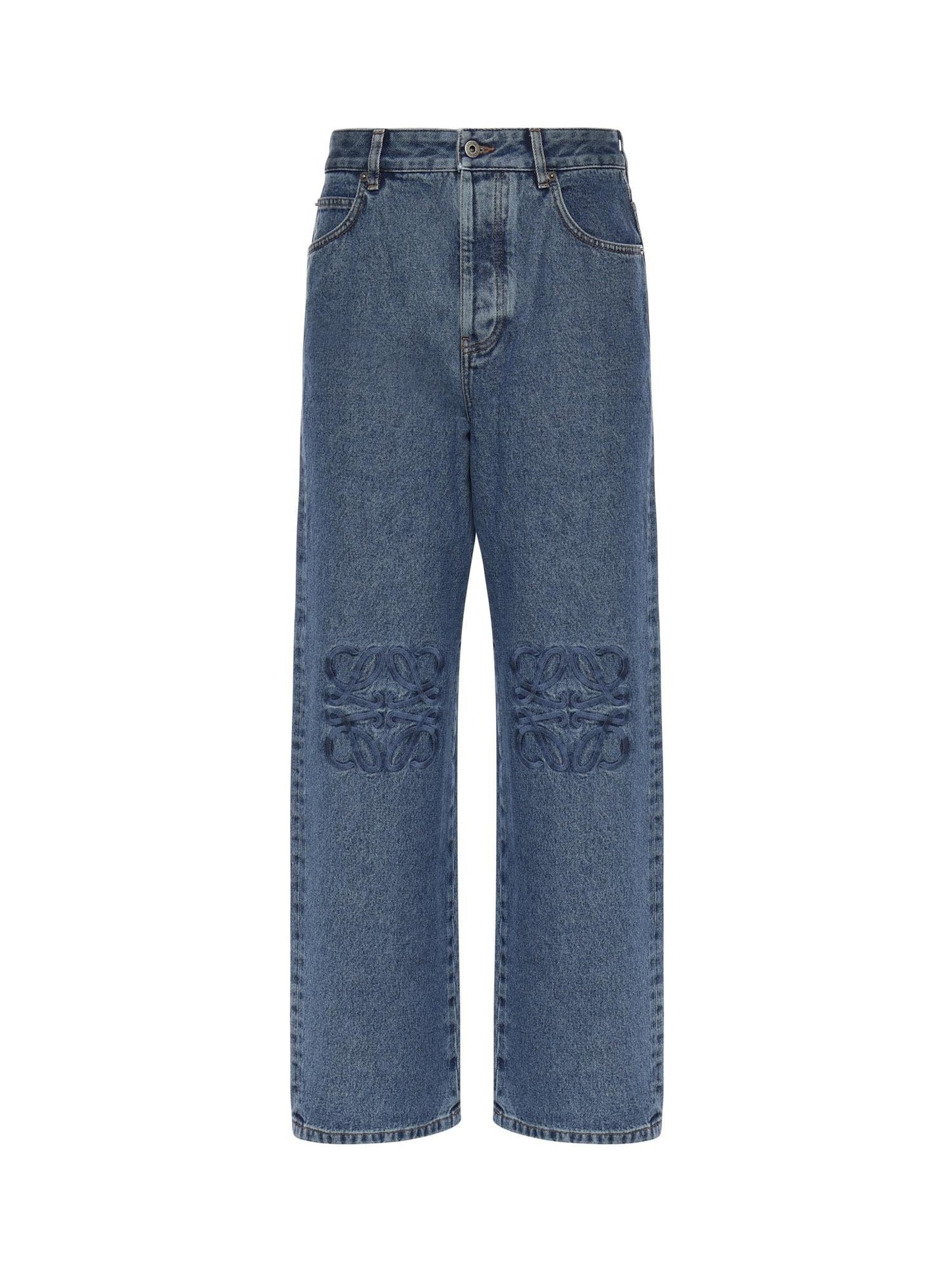 Jeans Anagram in denim