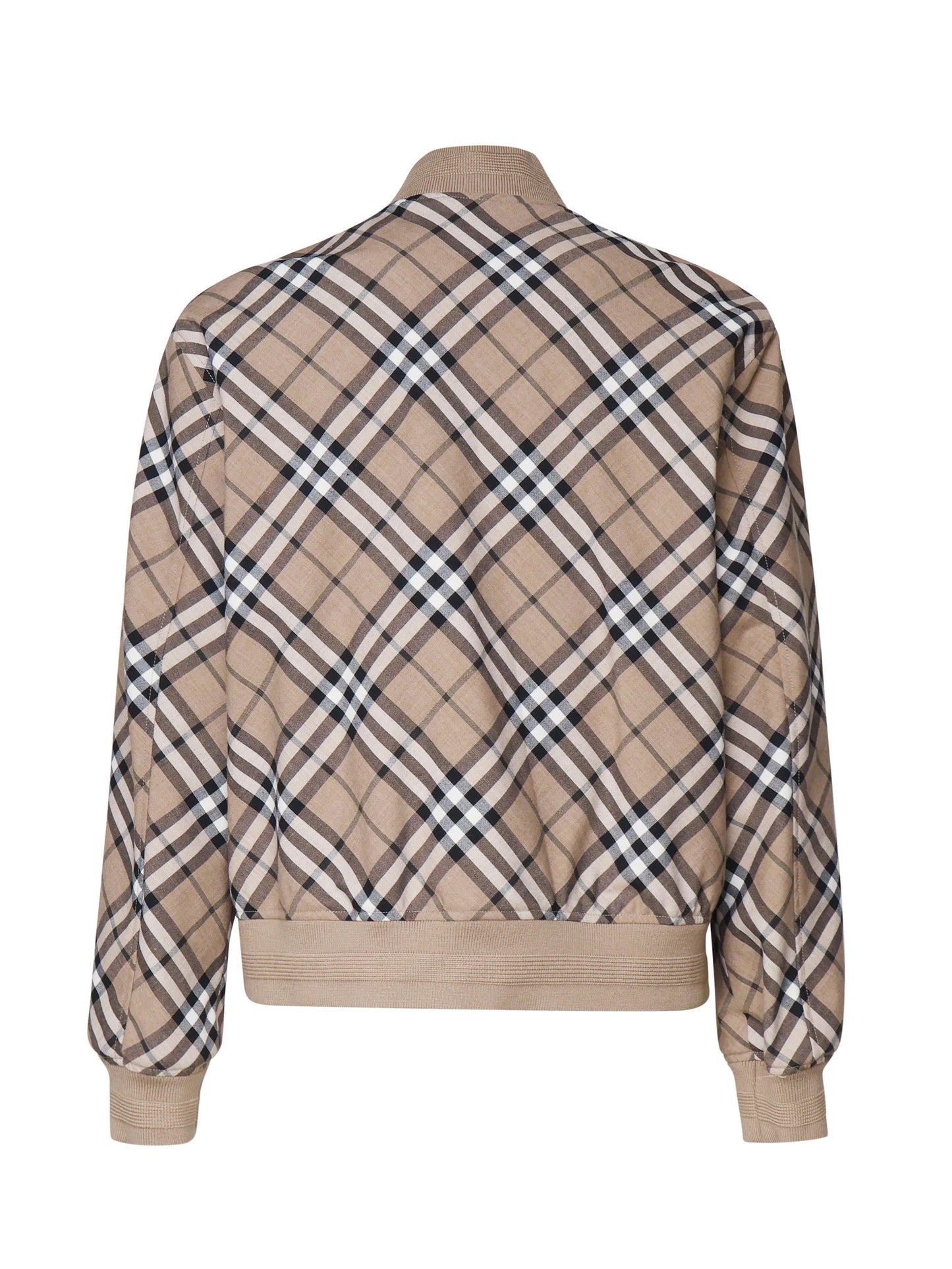 Giacca Vintage check in misto lana vergine