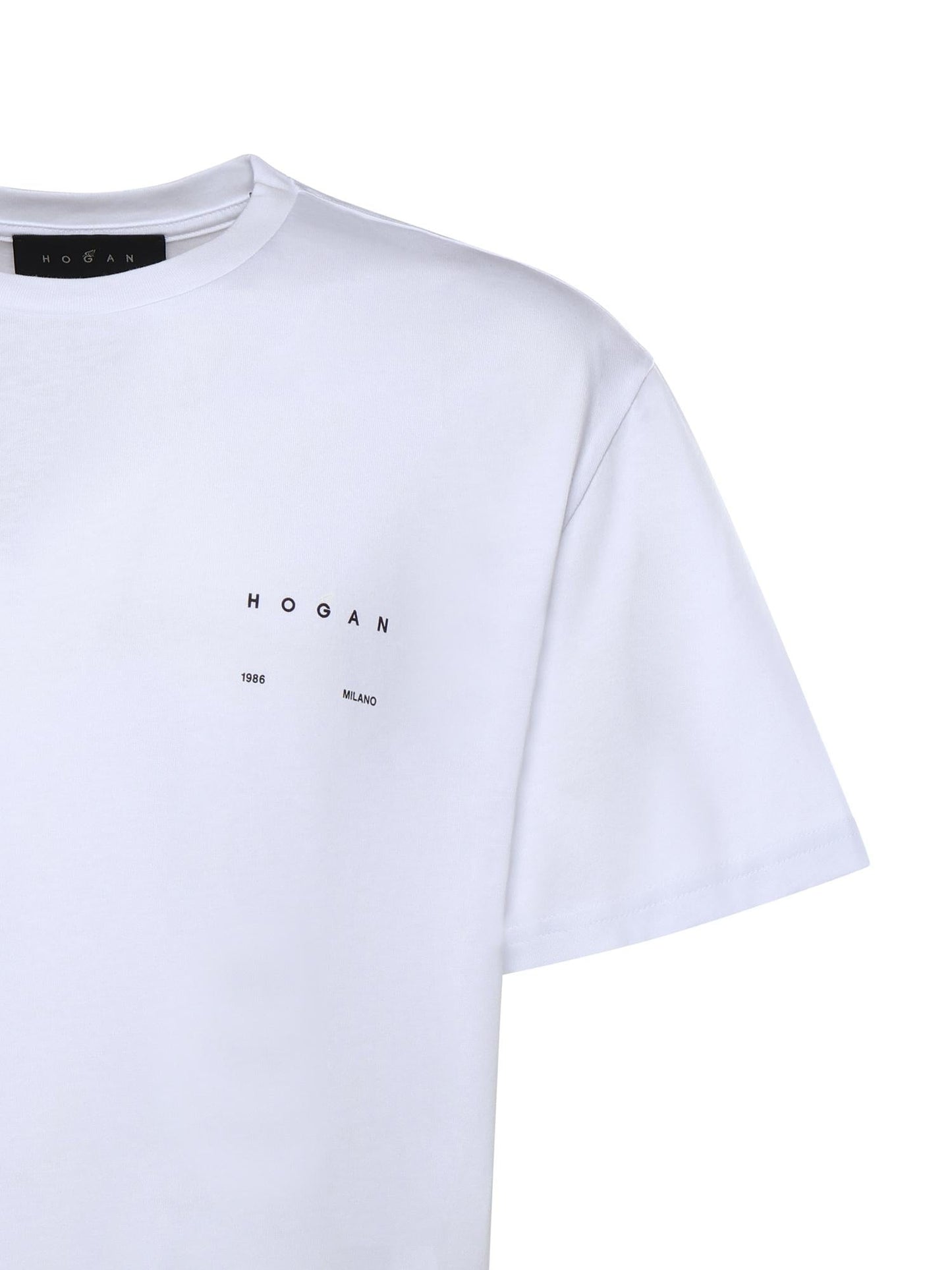 T-shirt in cotone con logo