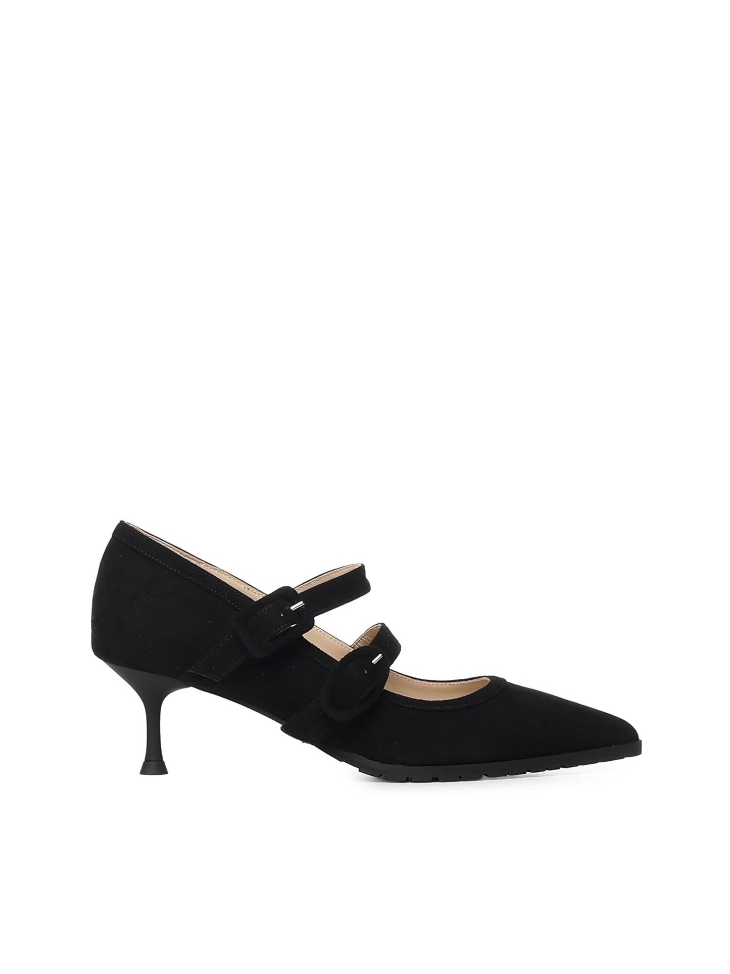 Pumps Geluci in camoscio