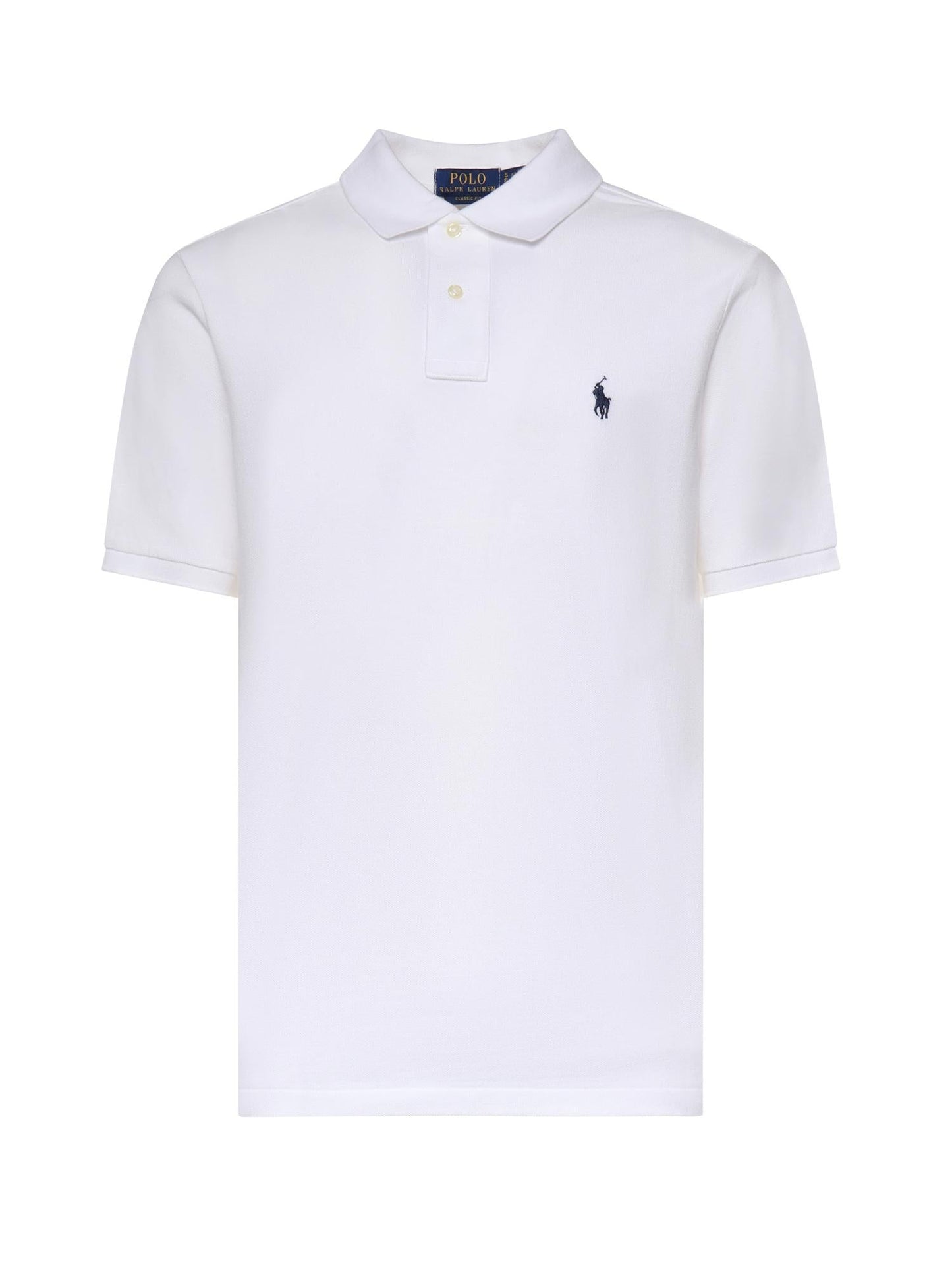 Polo in cotone con logo