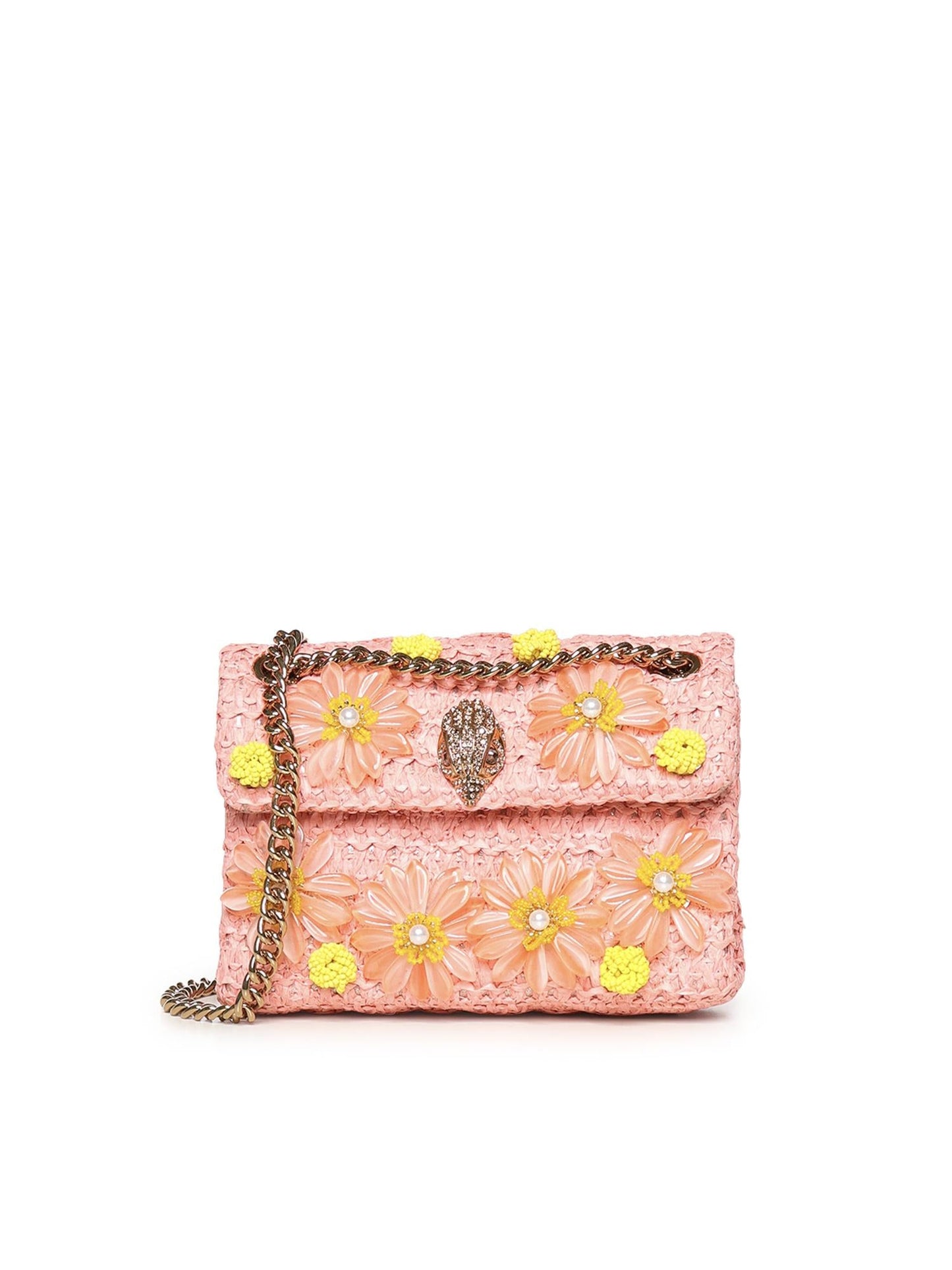 Mini bag Kensington in rafia
