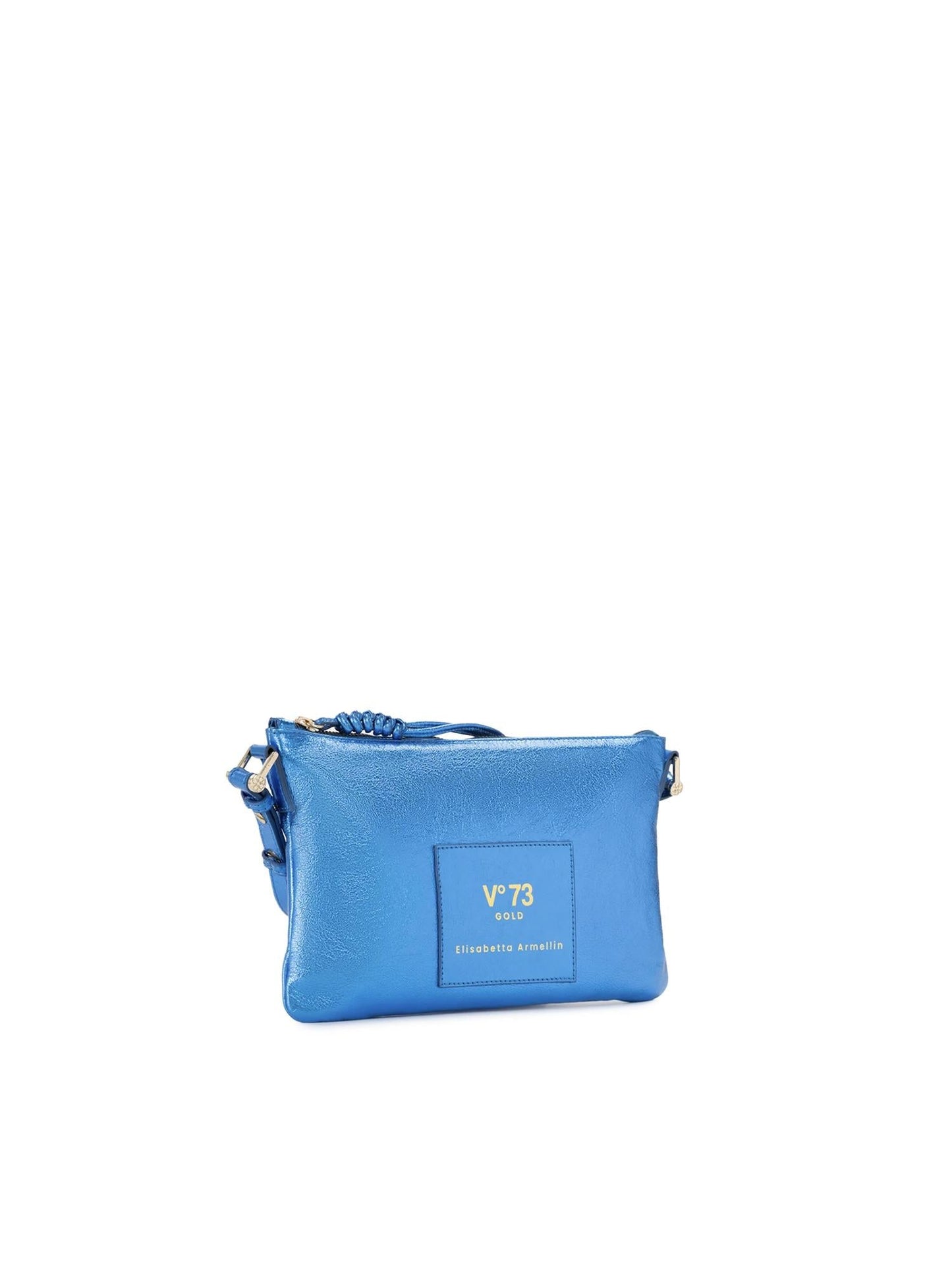 Borsa a tracolla in pelle con logo