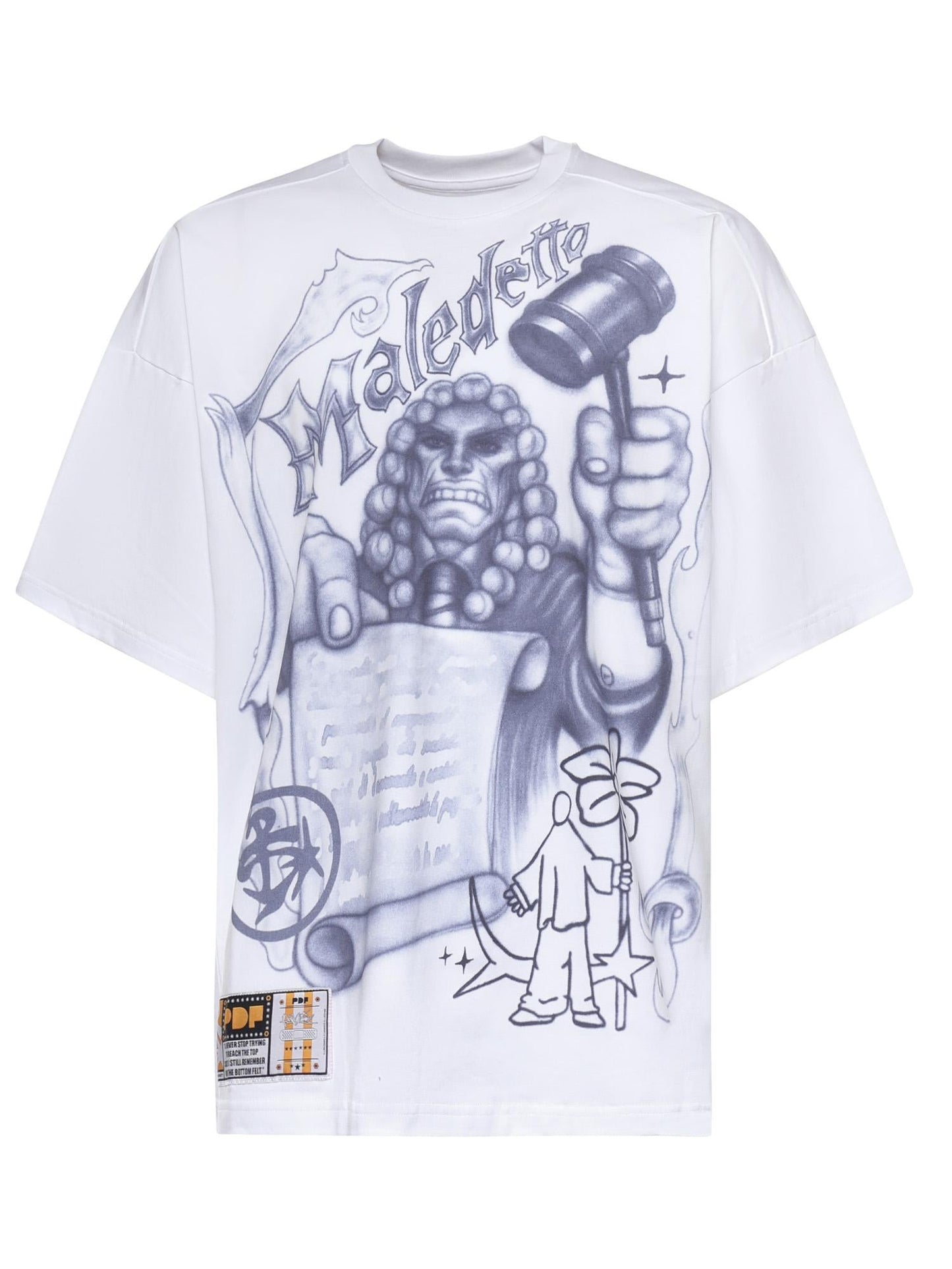 T-shirt The Boy Giudice Maledetto in cotone