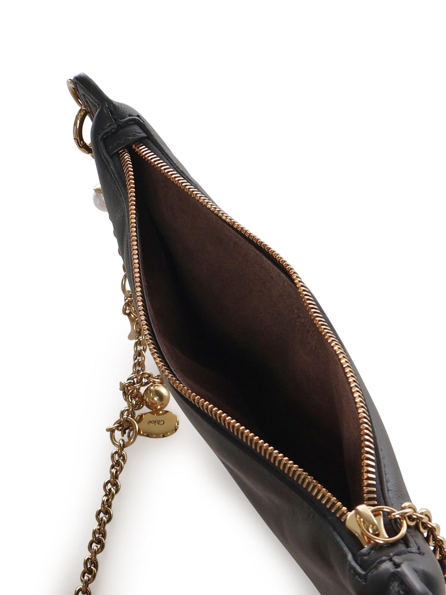 Borsa a spalla mini Chloè Icons in pelle