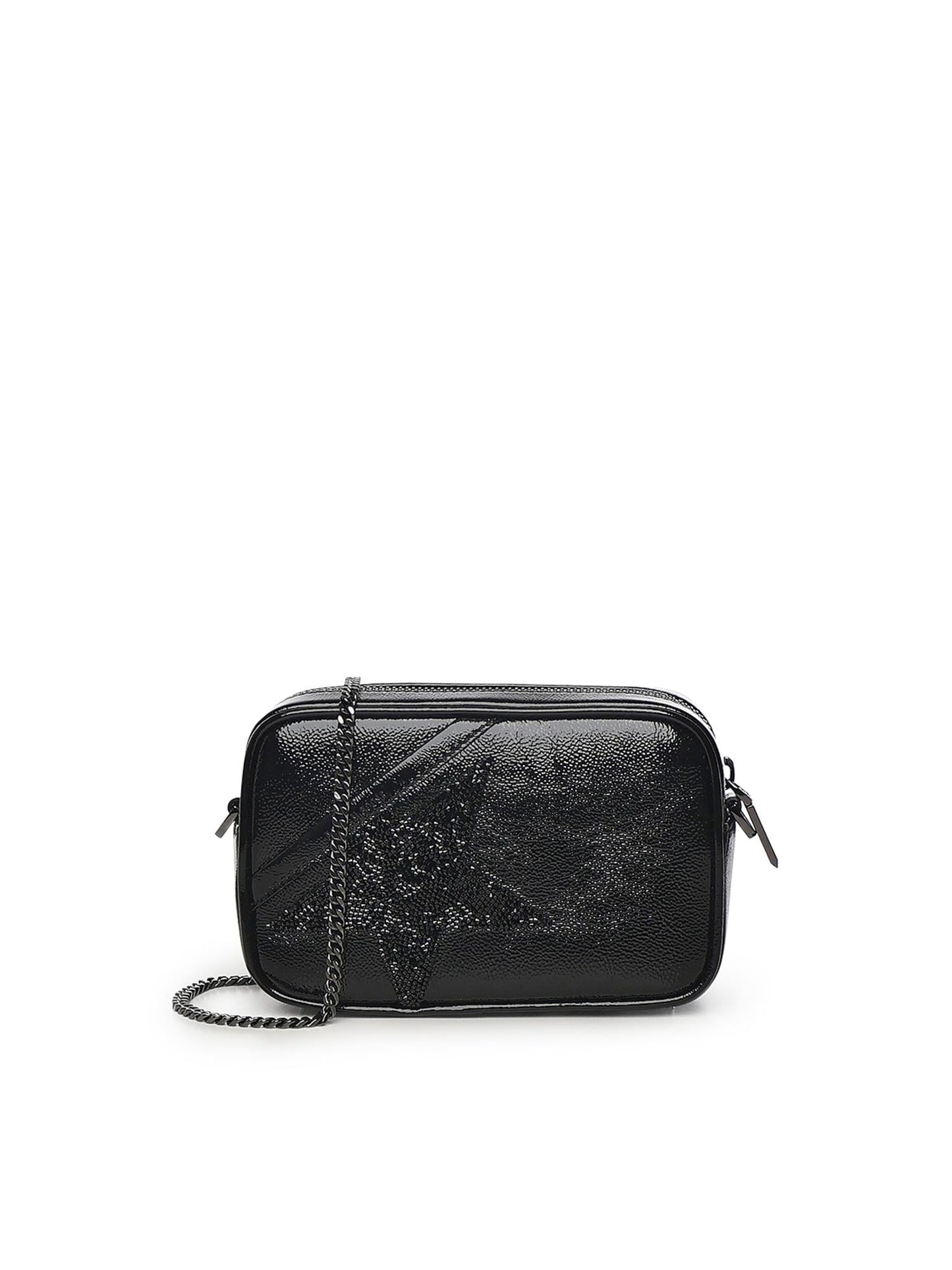 Borsa Mini Star in pelle con cristalli Swarovski