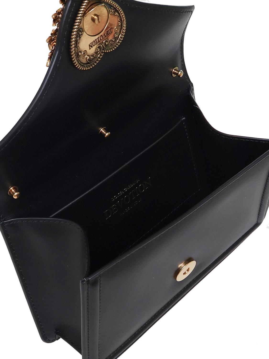 Borsa Devotion in pelle di vitello