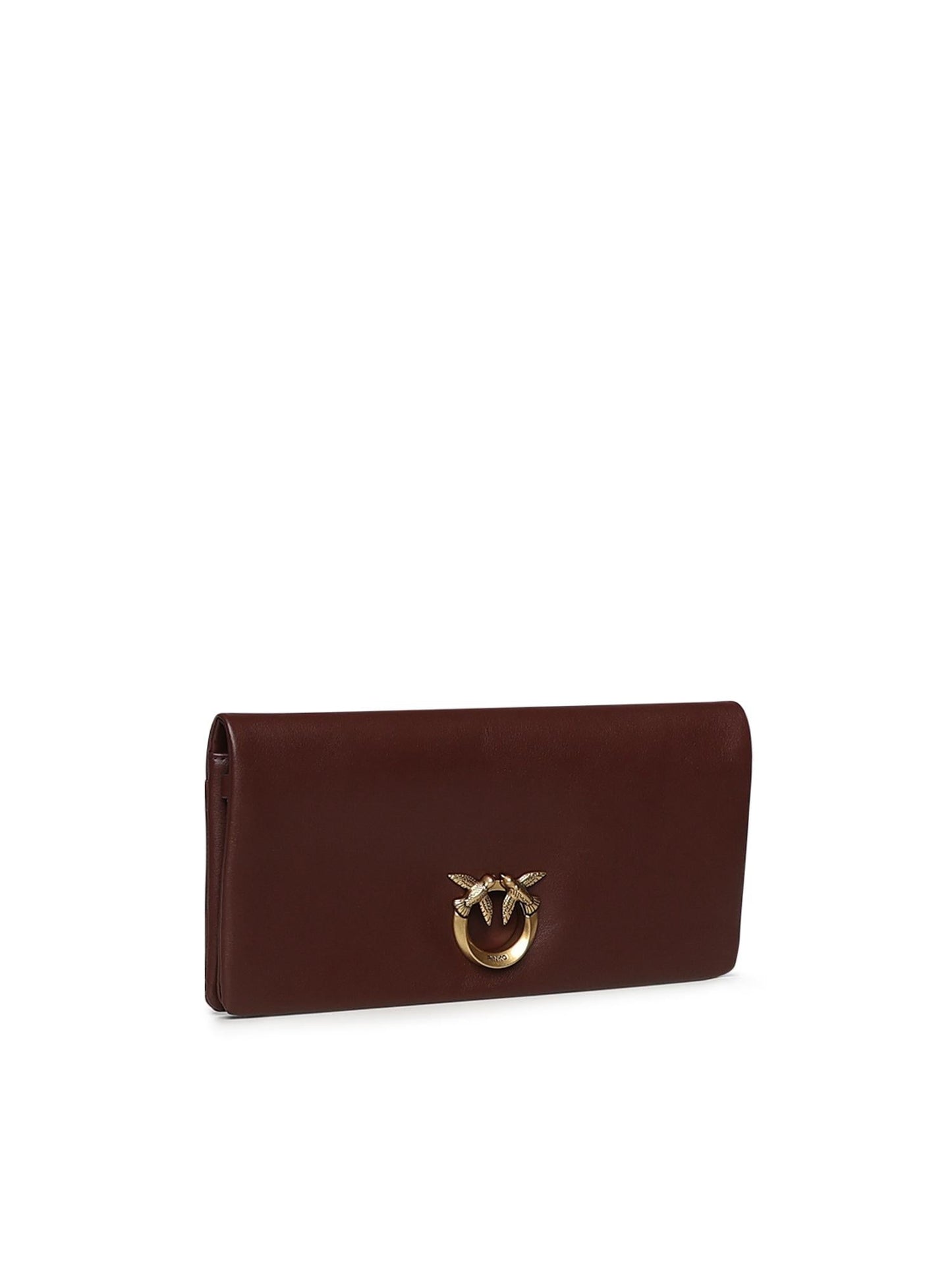 Pochette Love Bag Click Soft Horizontal in pelle