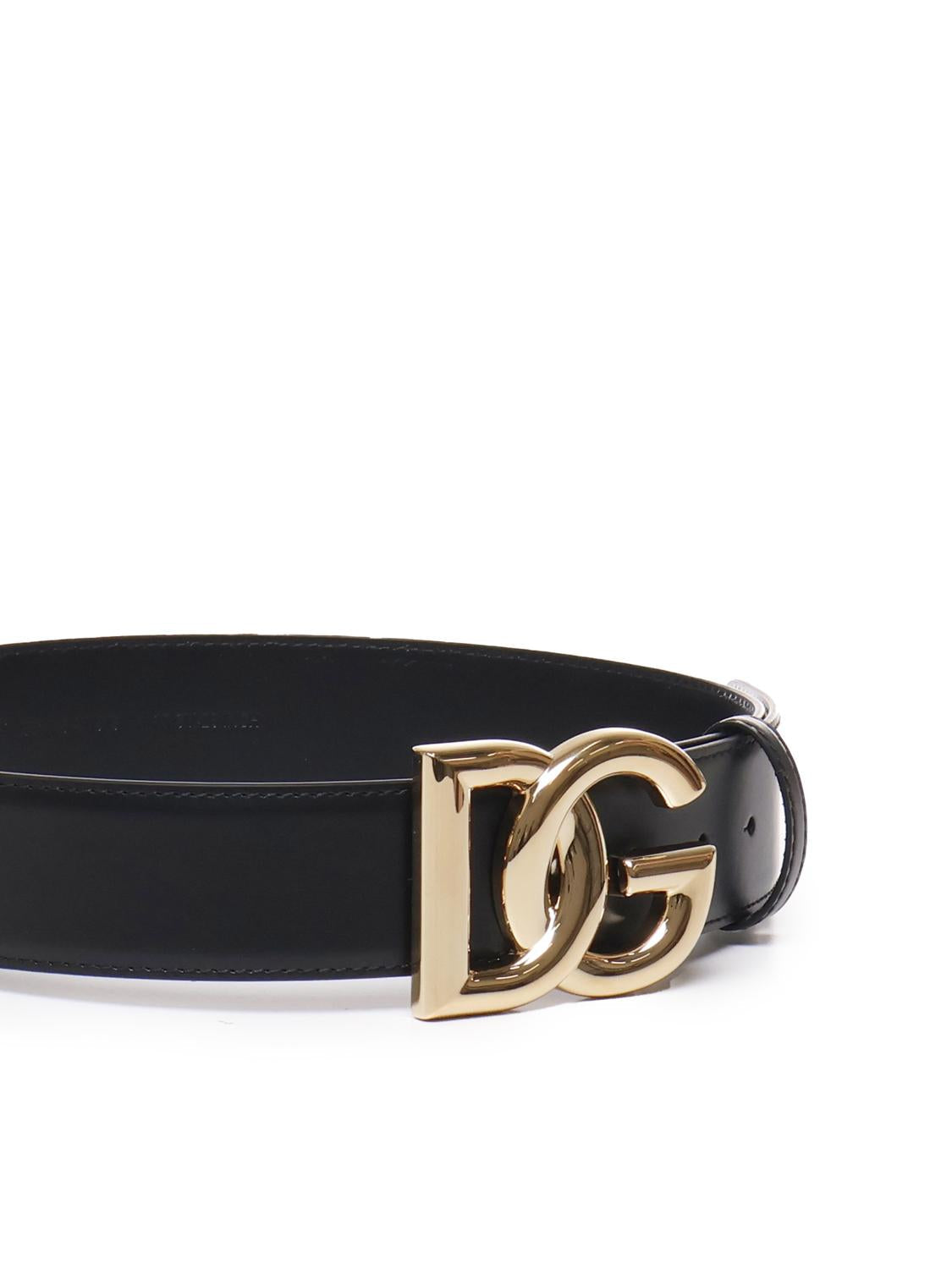 Cintura D&G Logo gold