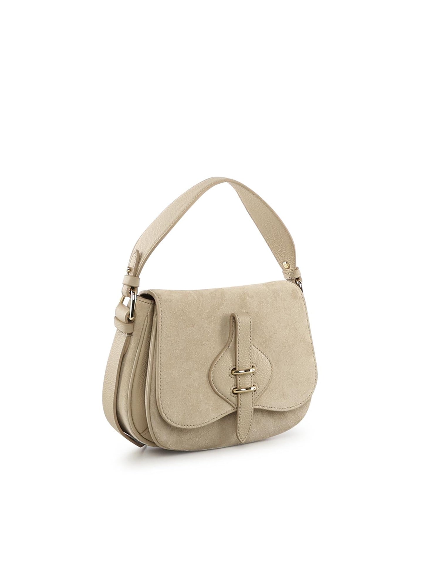 Borsa a spalla Mavery Small in suede