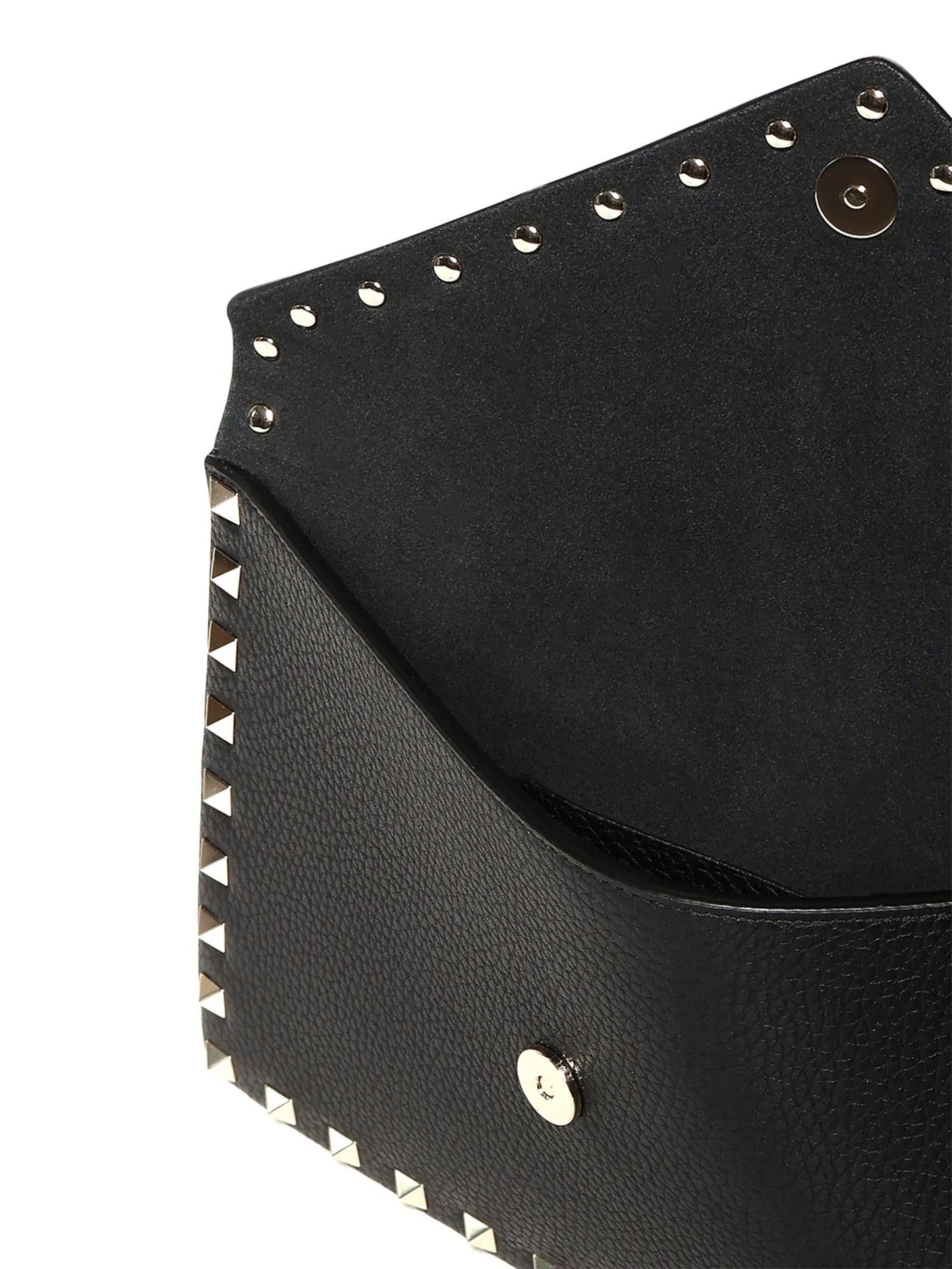 Pouch Rockstud in vitello granato