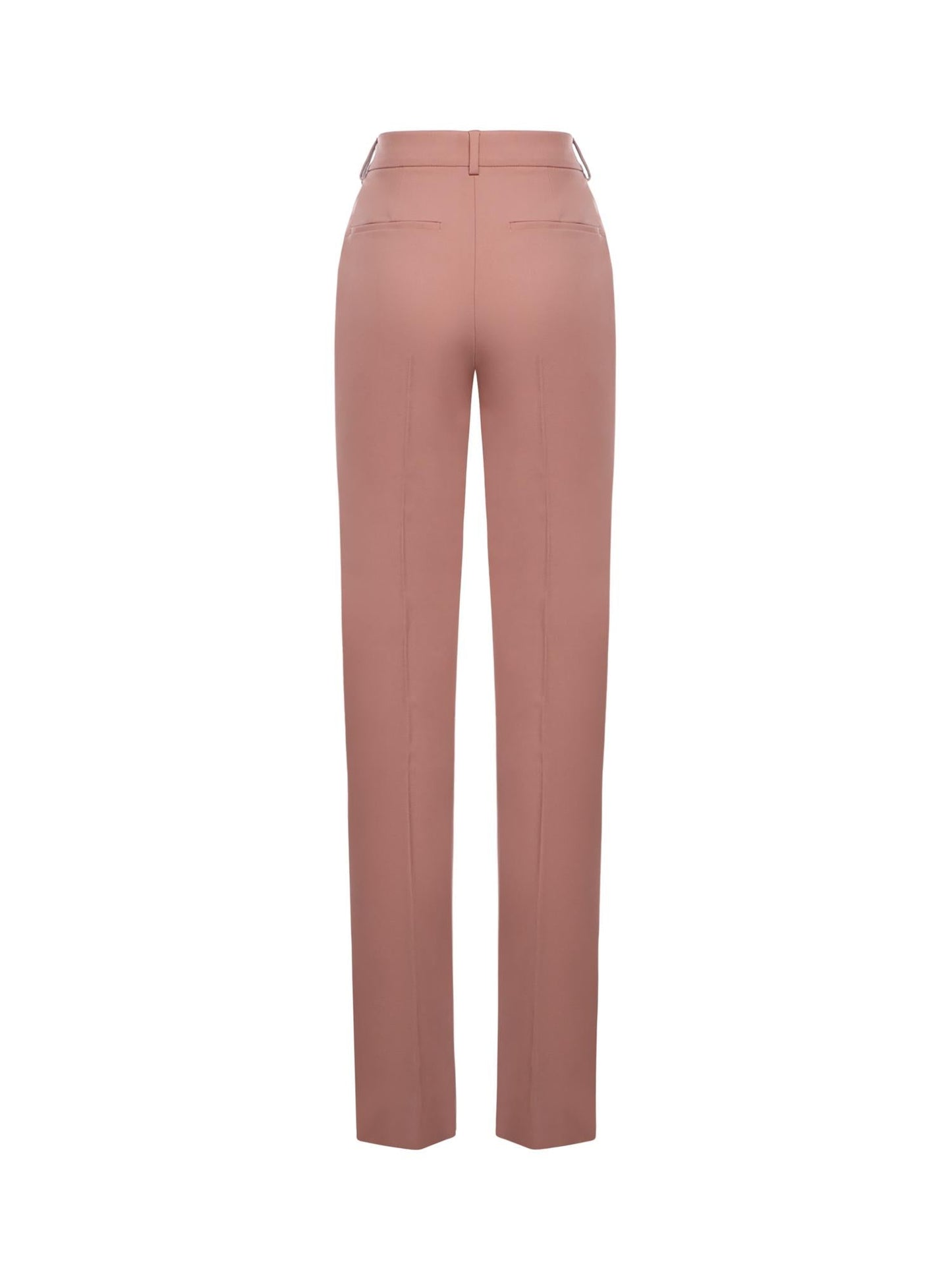 Pantalone flare in saglia di lana