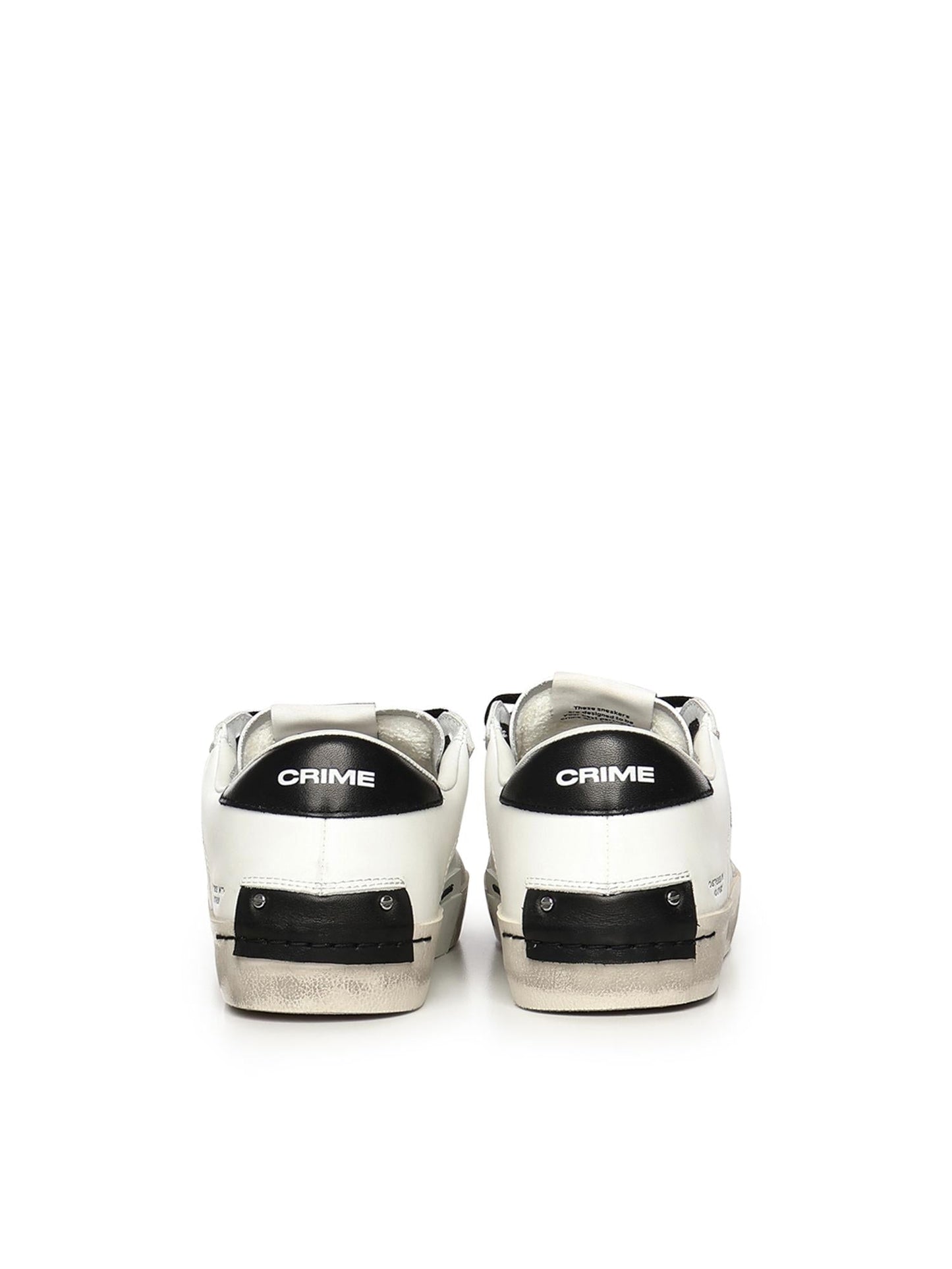 Sneaker Distressed in pelle