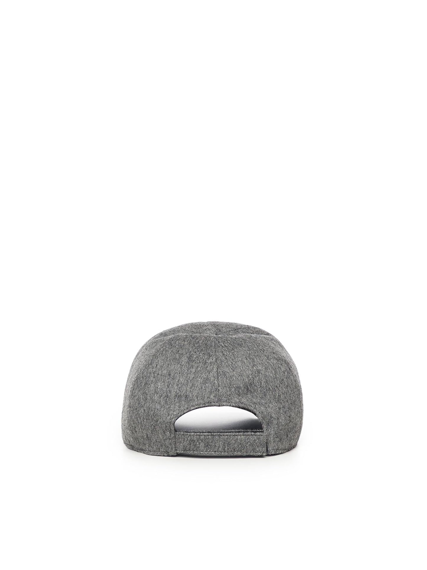 Baseball cap in lana e cashmere