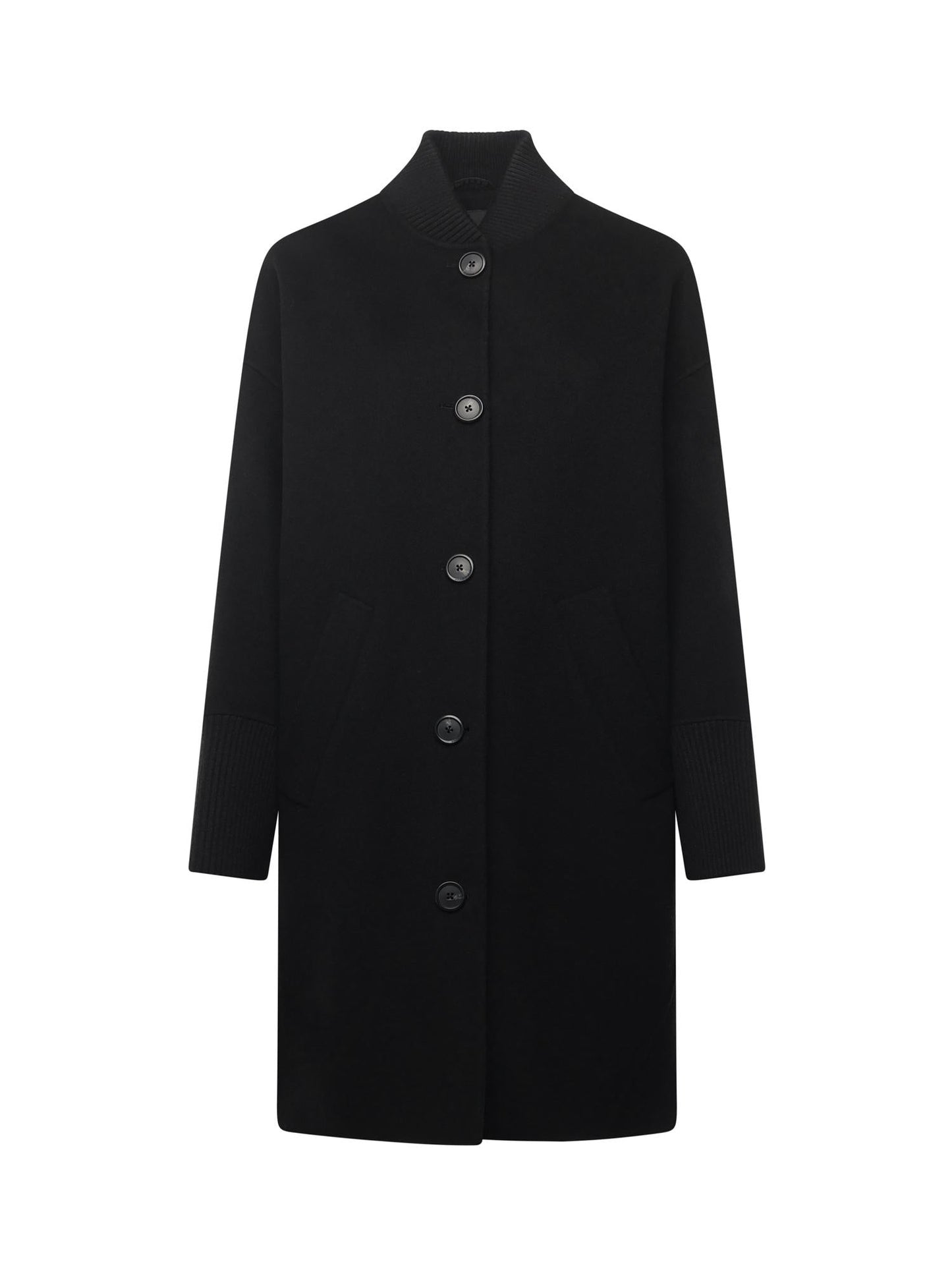 Cappotto lungo in panno double