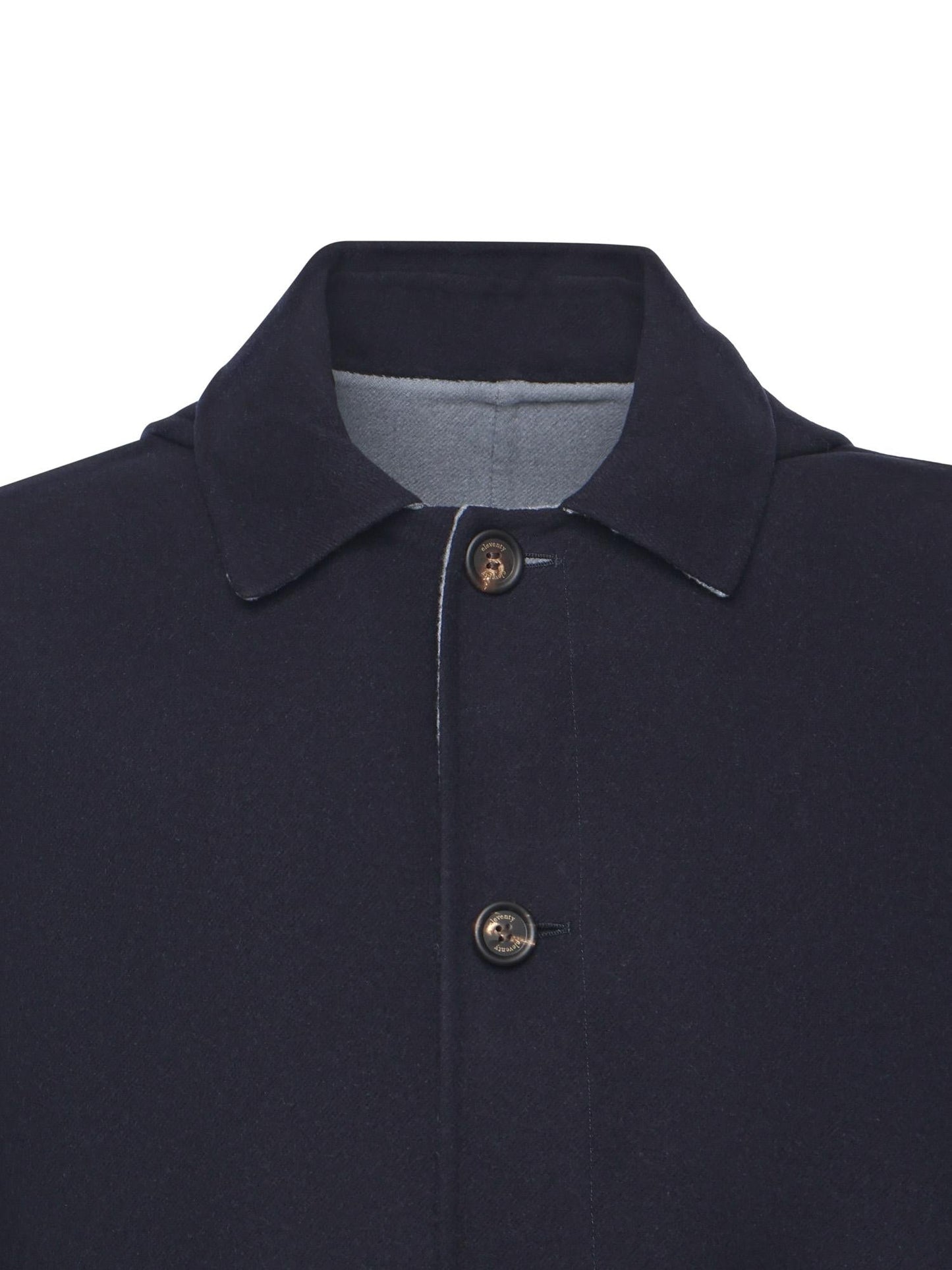 Cappotto monopetto in lana