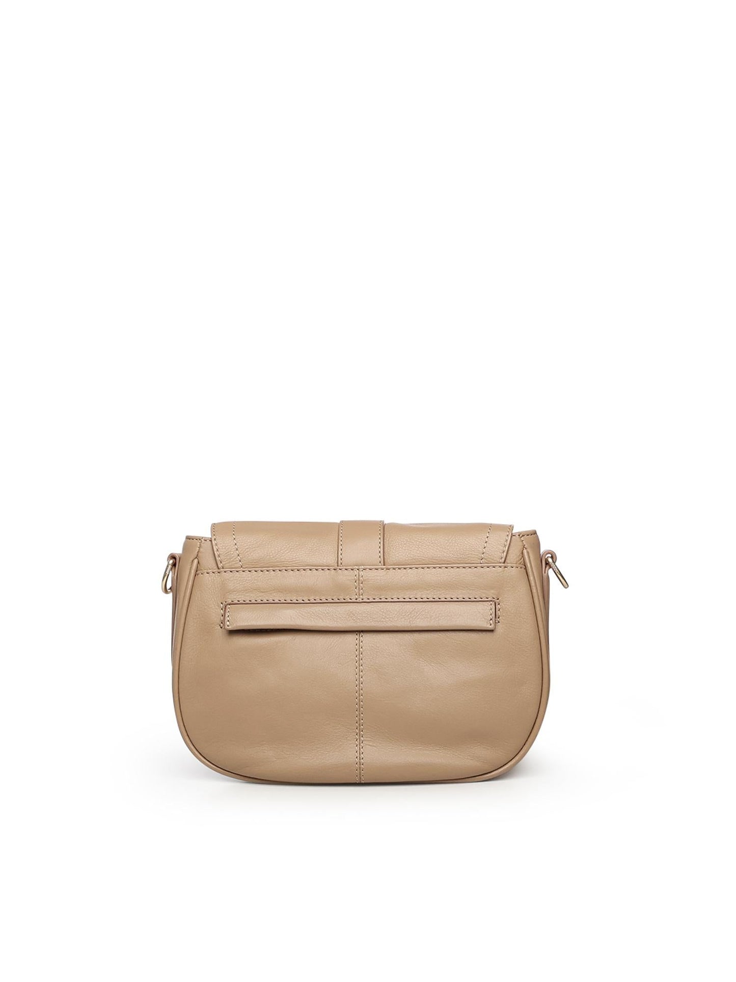 Mini bag a tracolla in pelle