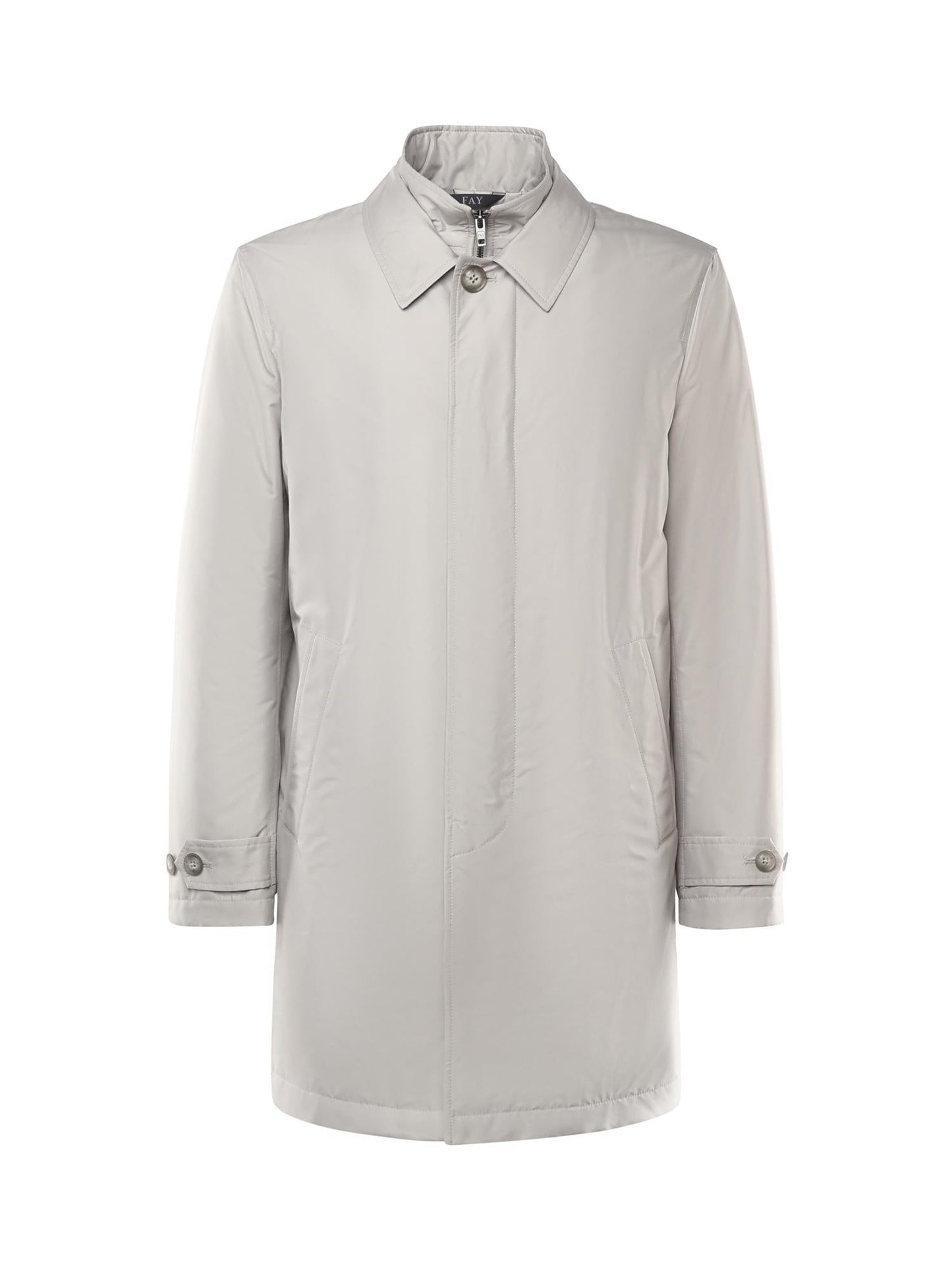 Morning coat in popeline tecnico