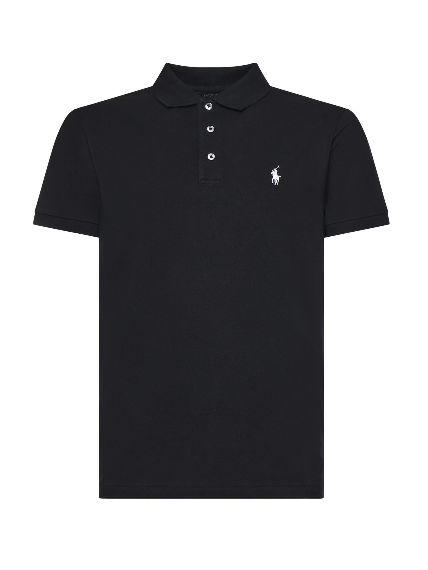 Polo in cotone con logo