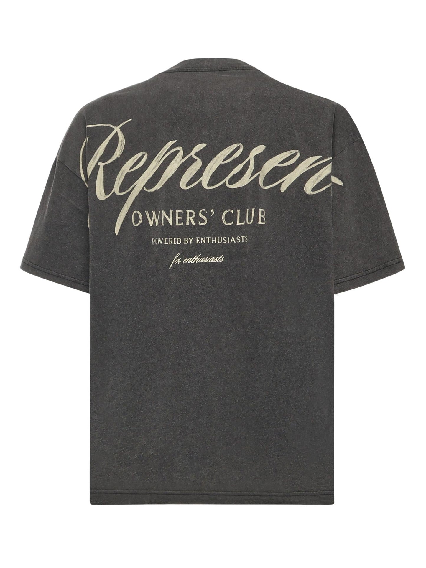 T-shirt Represent Owners Club Script in cotone