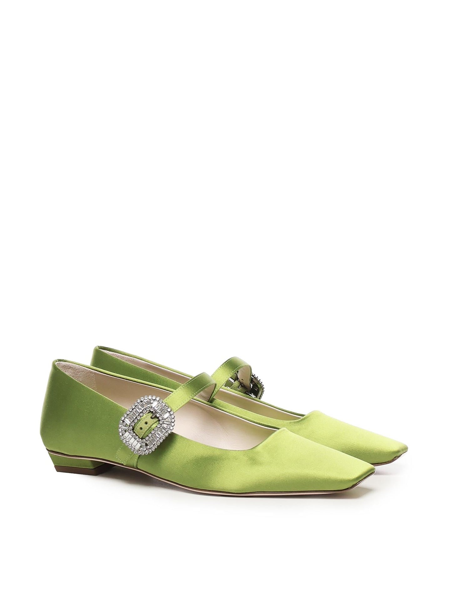 Ballerine Belle Vivier in satin