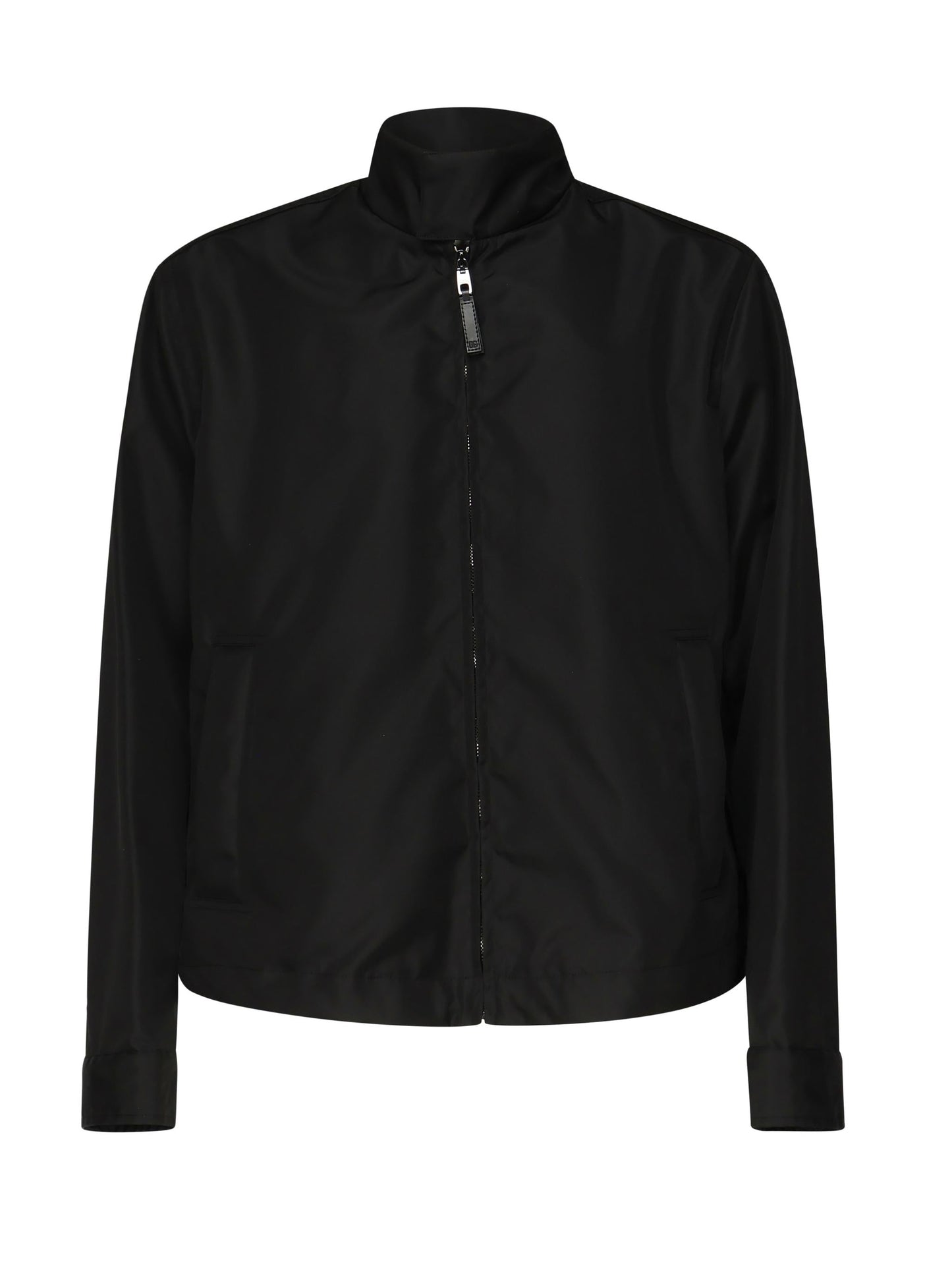 Bomber in tela con logo