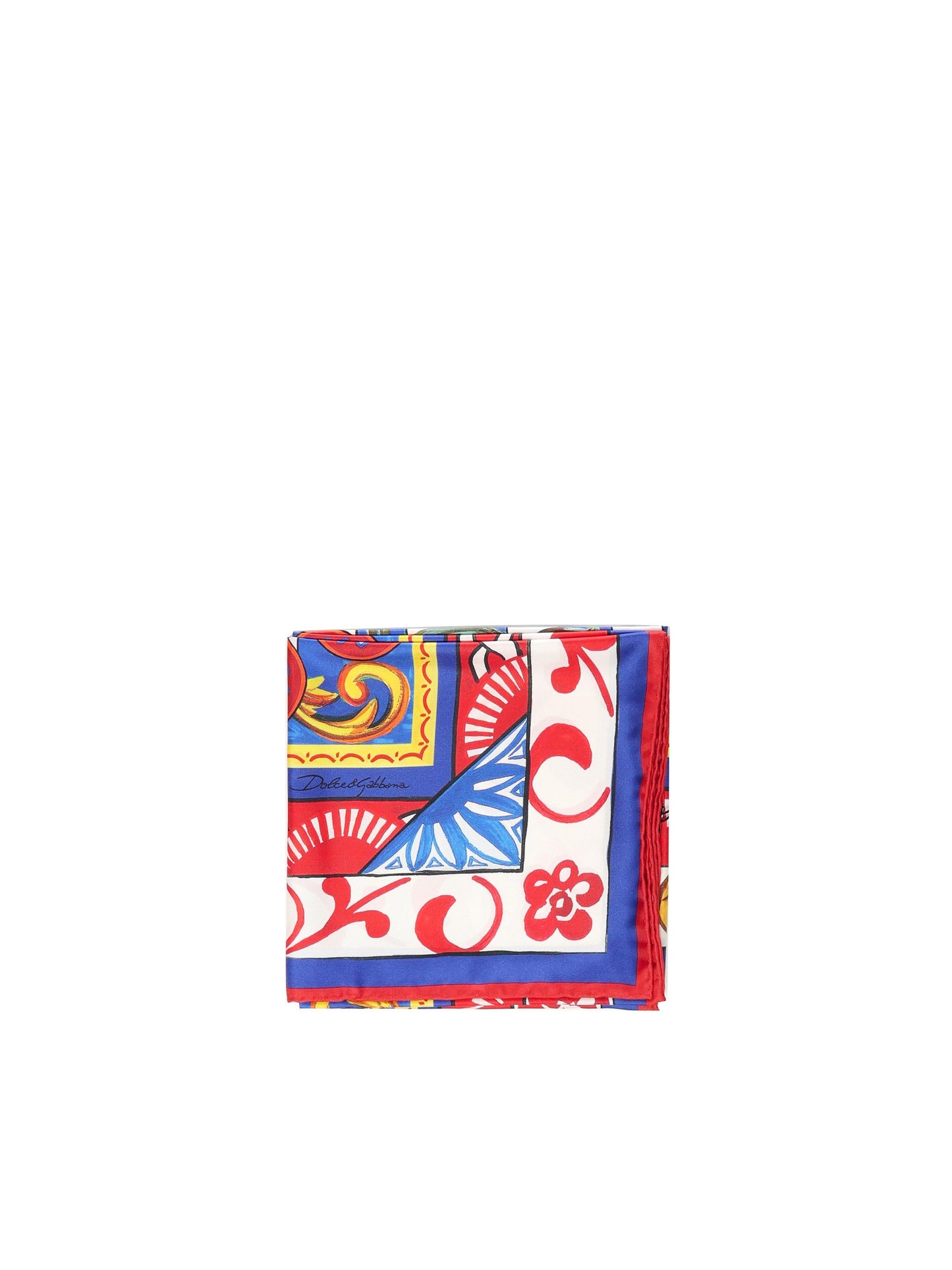 Foulard in twill di seta