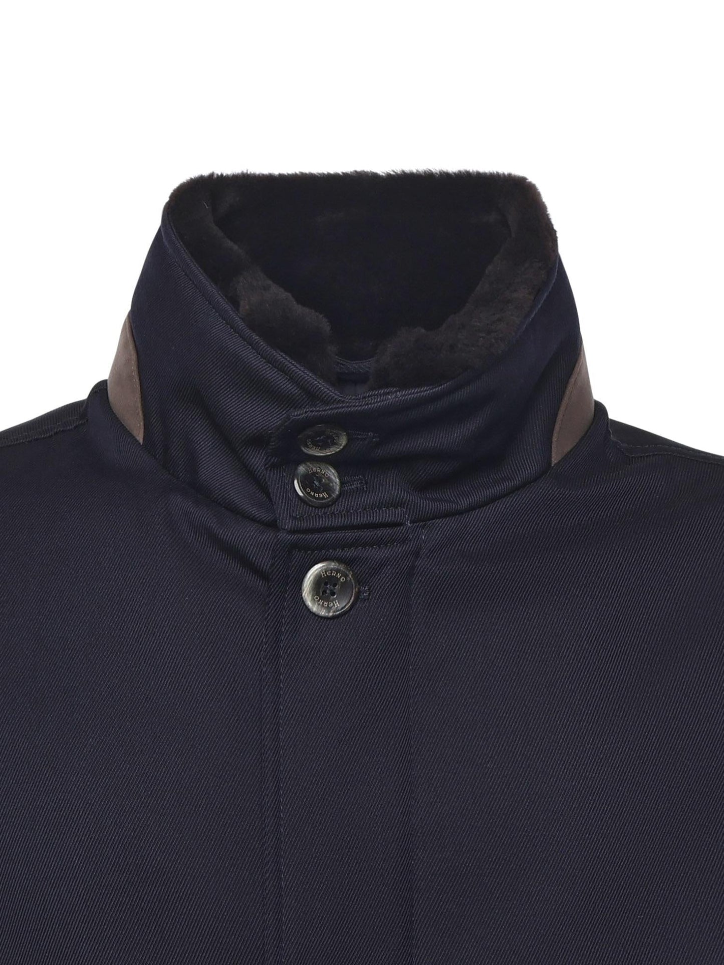 Carcoat in diagonal wool