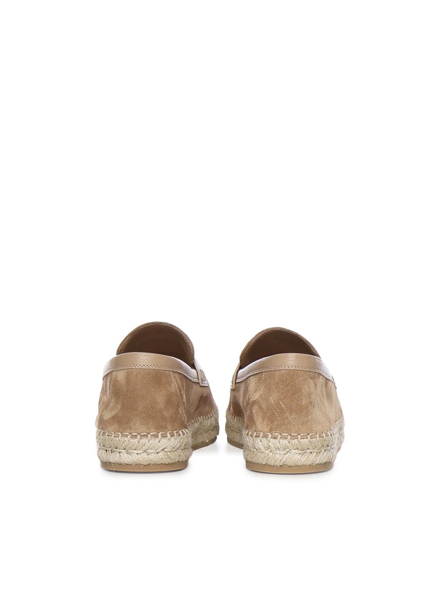 Espadrillas in suede con logo
