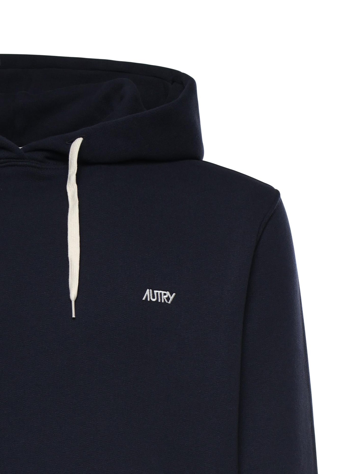 Felpa in cotone con logo