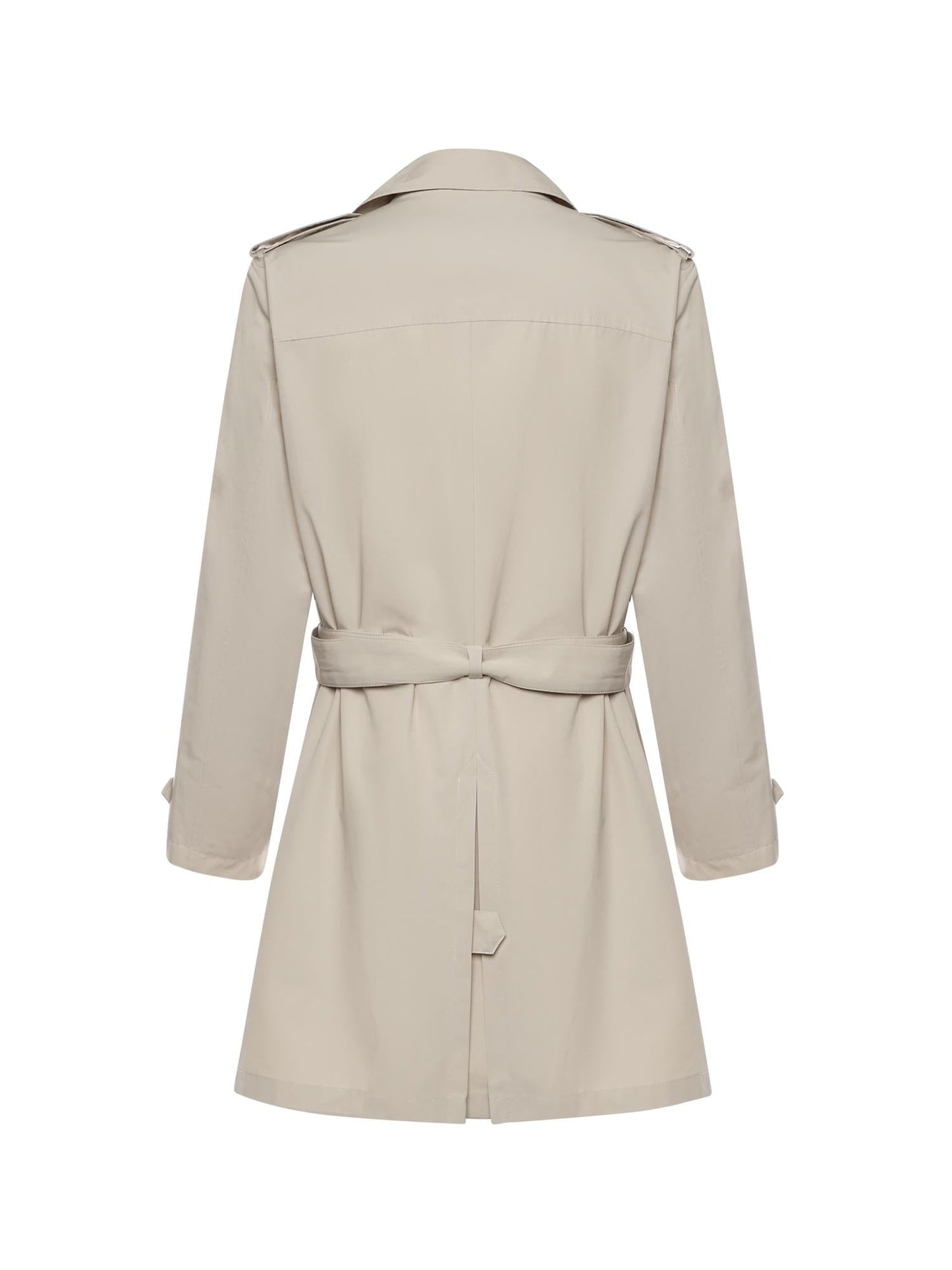 Trench in microfaille misto cotone