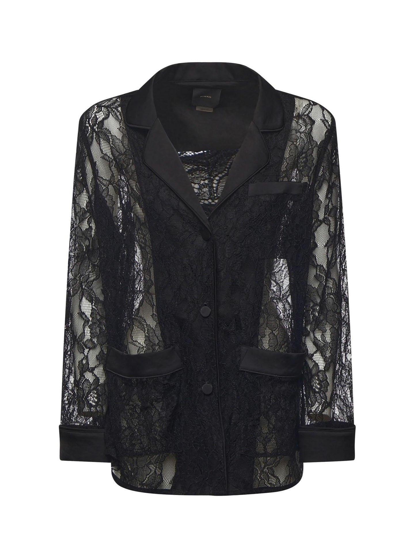 Giacca in pizzo e satin
