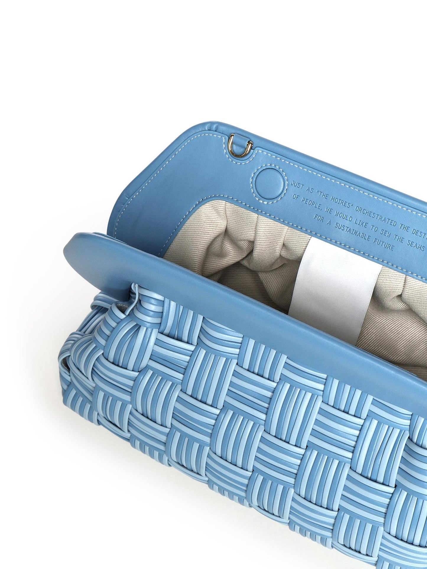 Clutch Bios Baguette in Vegan Fabric