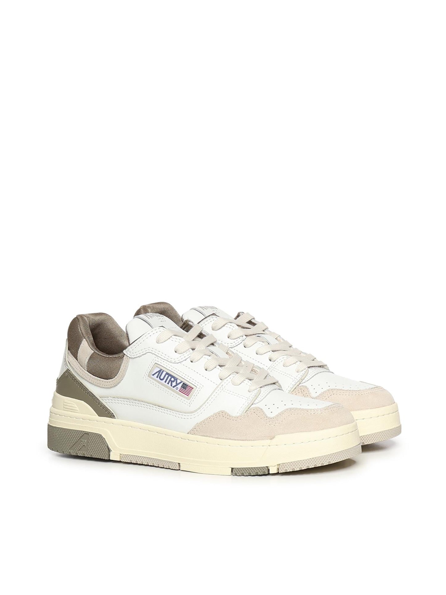 Sneaker CLC in pelle e suede